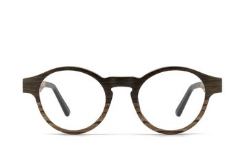 COR Brille COR009 Holzbrille, Bügel mit Flex-Scharnieren