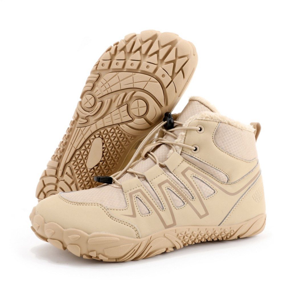 HUSK'SWARE Wärmeschuh (Fünf-Zehen Outdoor Winterstiefel – Schneestiefel) Gummisohle für Damen und Herren, Wasserabweisend