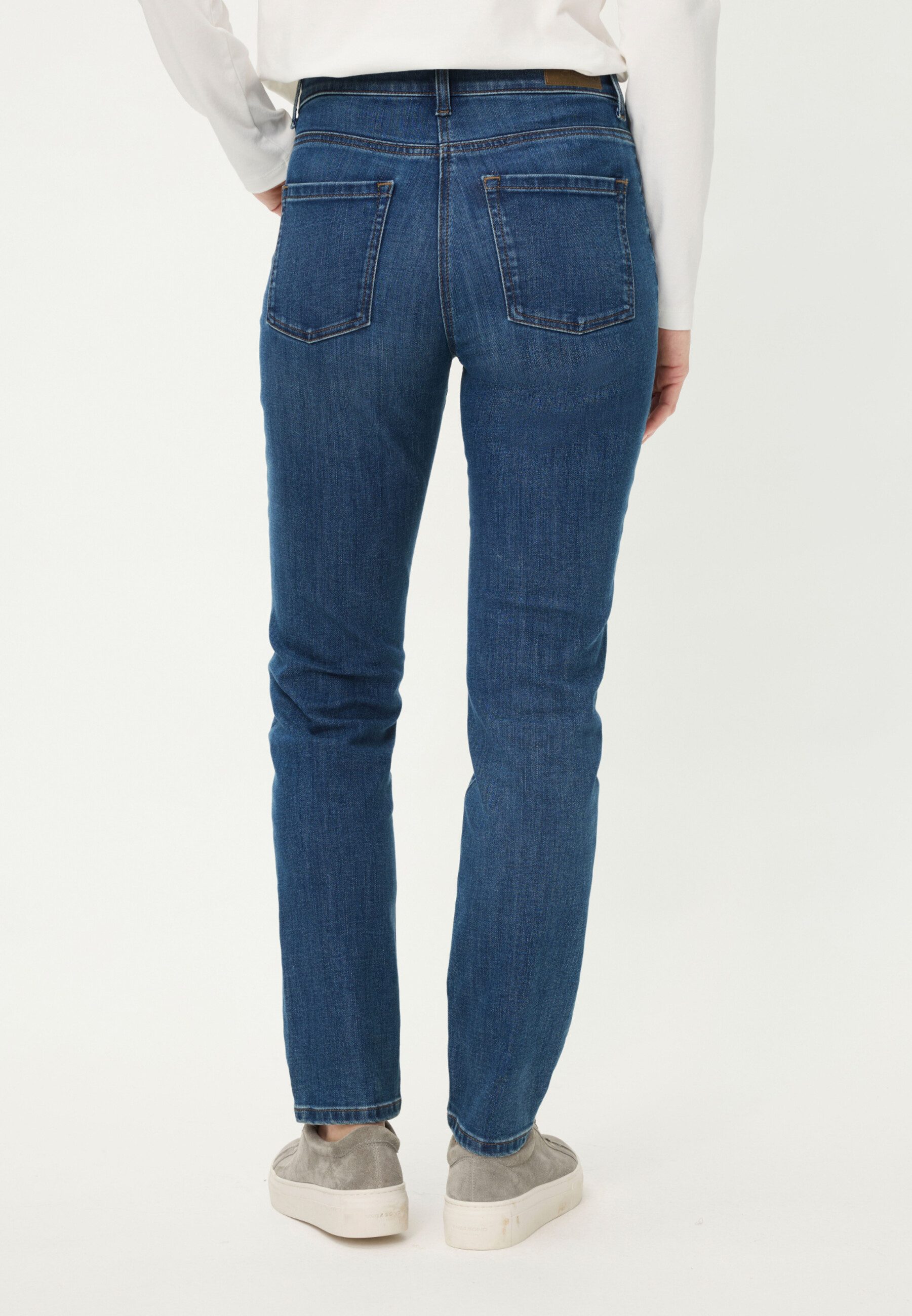 Olsen Slim-fit-Jeans mit schmalem Schnitt