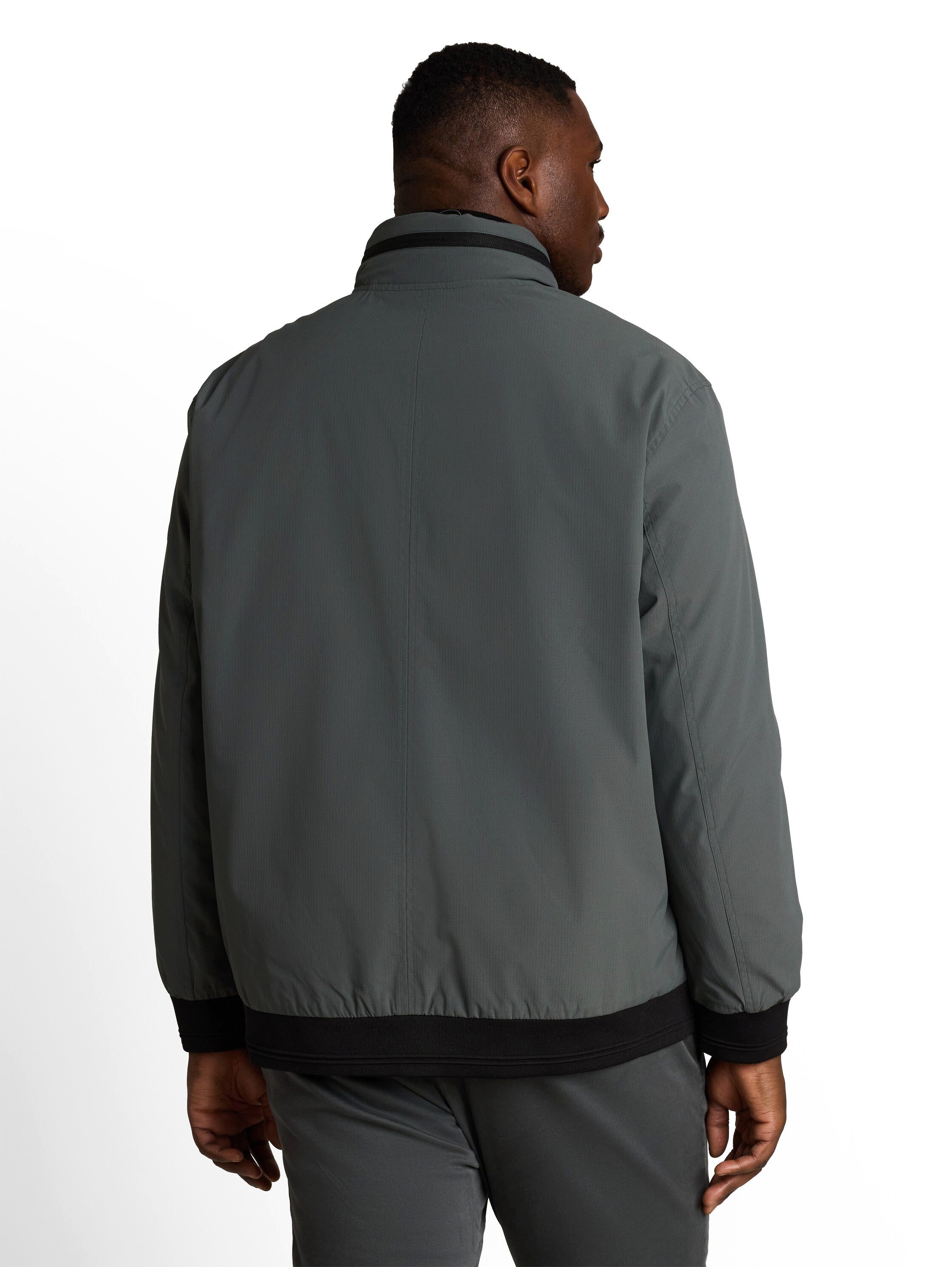 TOM TAILOR PLUS Blouson mit Stehkragen und Reißverschluss / Große Größen