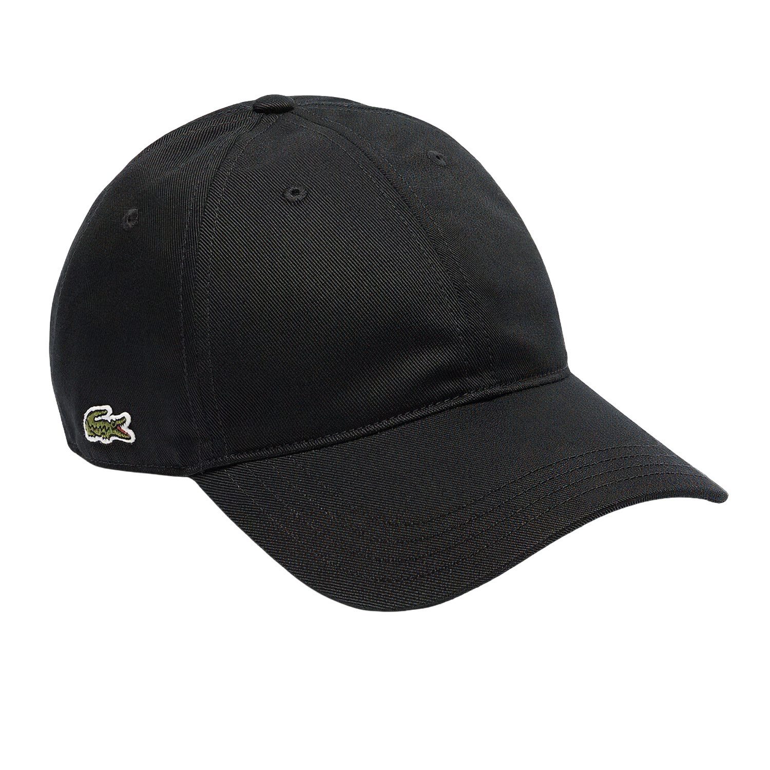 Lacoste Baseball Cap Unisex Basecap Baseballkappe Schirmmütze Crocodile Logo Croc seitlich