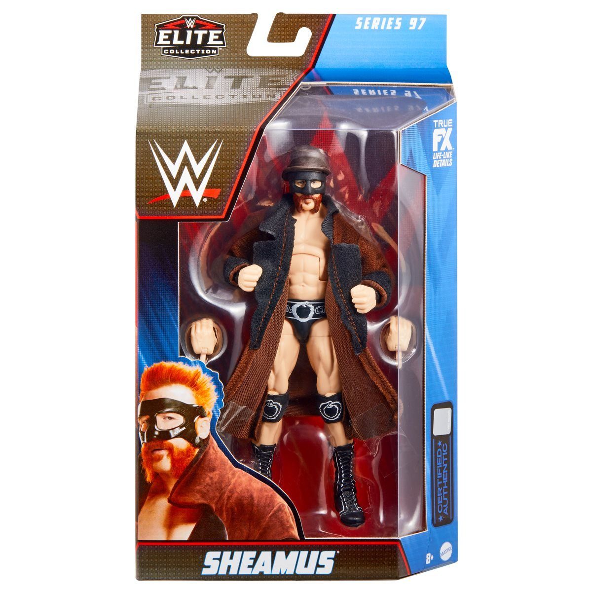 WWE Mattel Elite Actionfigur SummerSlam Zeus – Mit Zubehör & Mr. Perfect Build-A-Figure Parts