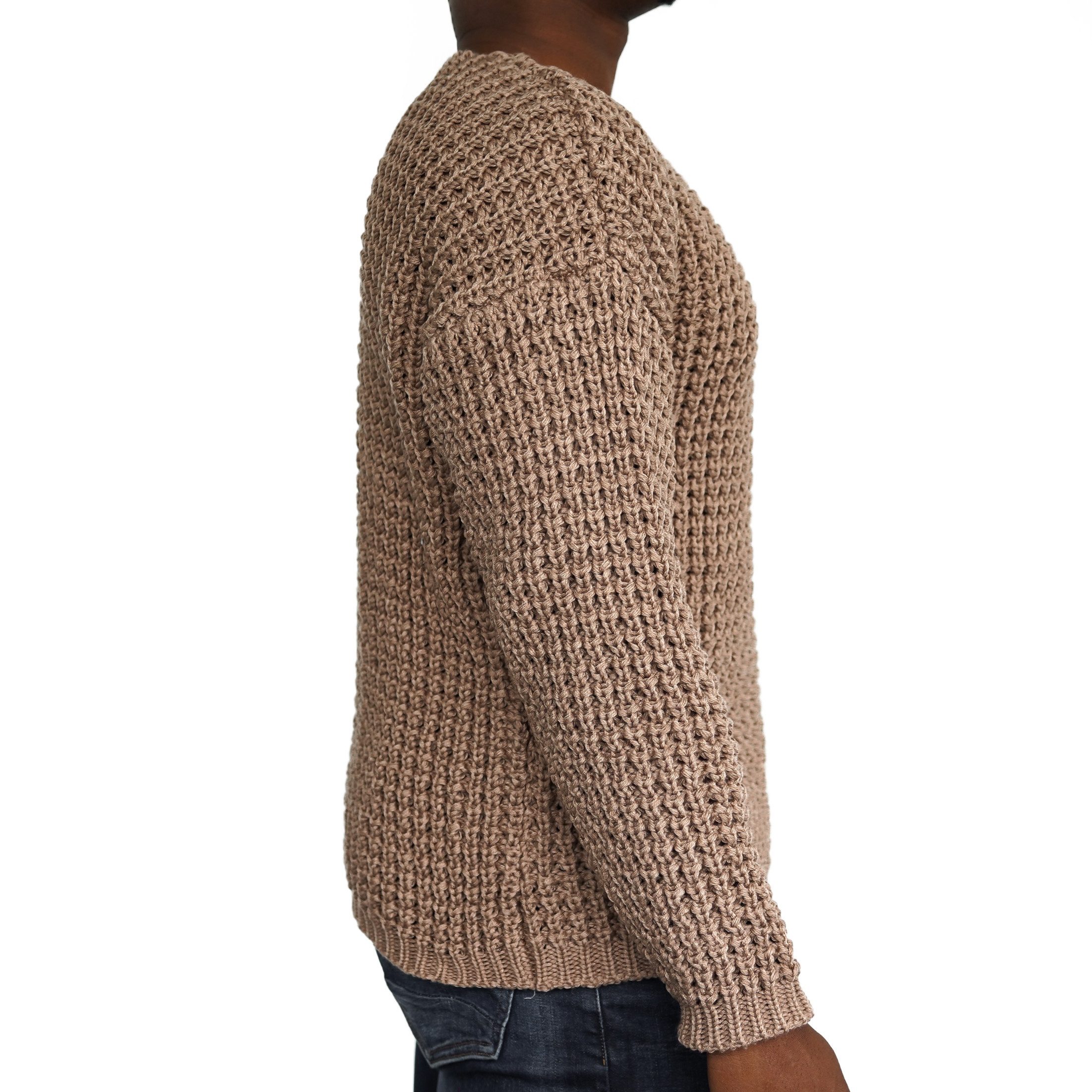 COFI Casuals Strickpullover Casual Herren Strickpullover mit Rundhals-Aussc günstig online kaufen