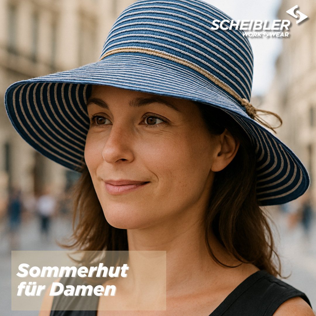 SCHEIBLER WORKWEAR Strohhut Sommerhut Maria Damen