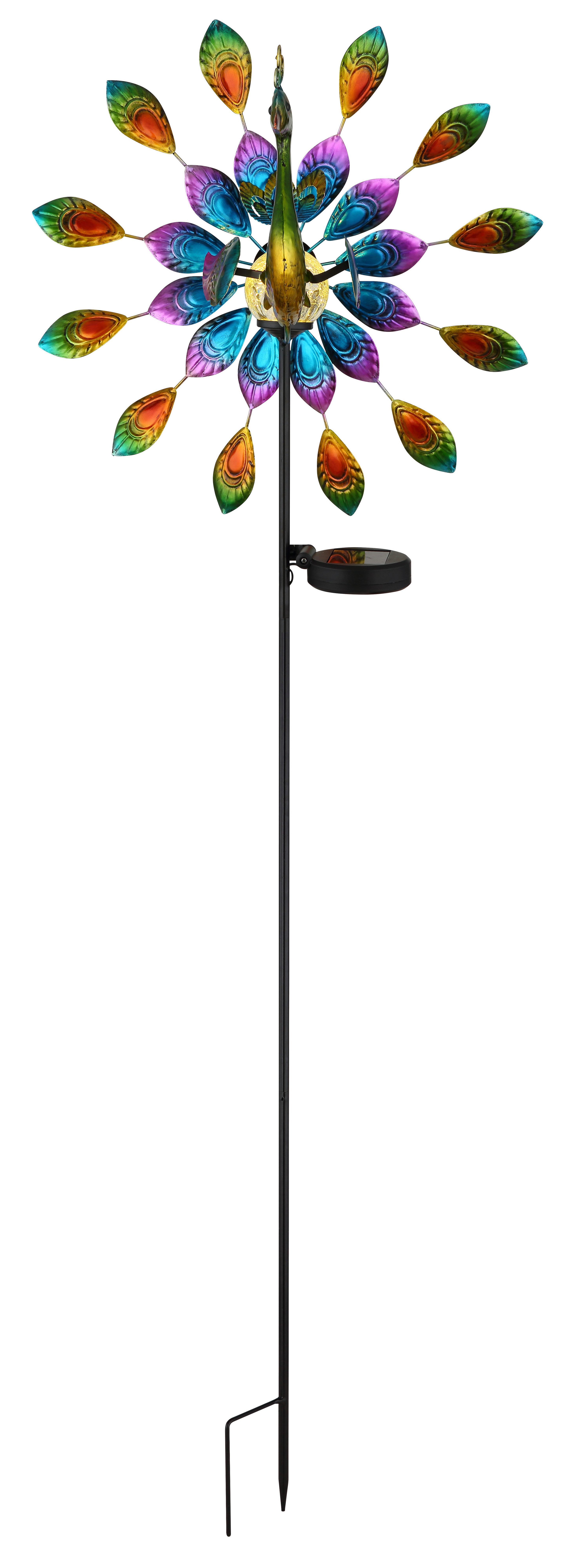 GLOBO LIGHTING LED Solarleuchte SOLARLEUCHTE METALL SCHWARZ MATT, 1XLED, LED fest integriert, Warmweiß, Solar Garten Terrasse Außenbeleuchtung Dekoleuchten