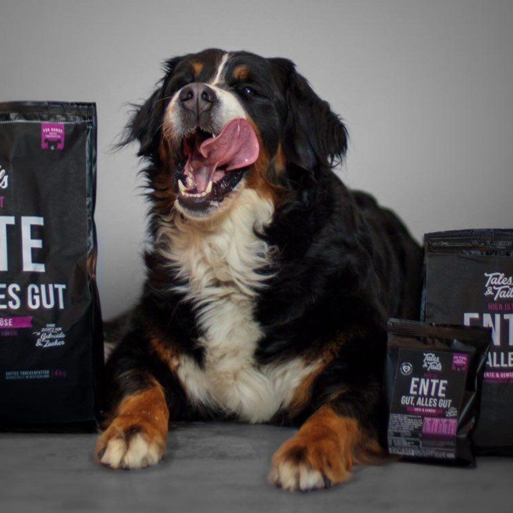 Tales & Tails Softtrockenfutter Ente gut, alles gut, Trockenfutter für: Hunde