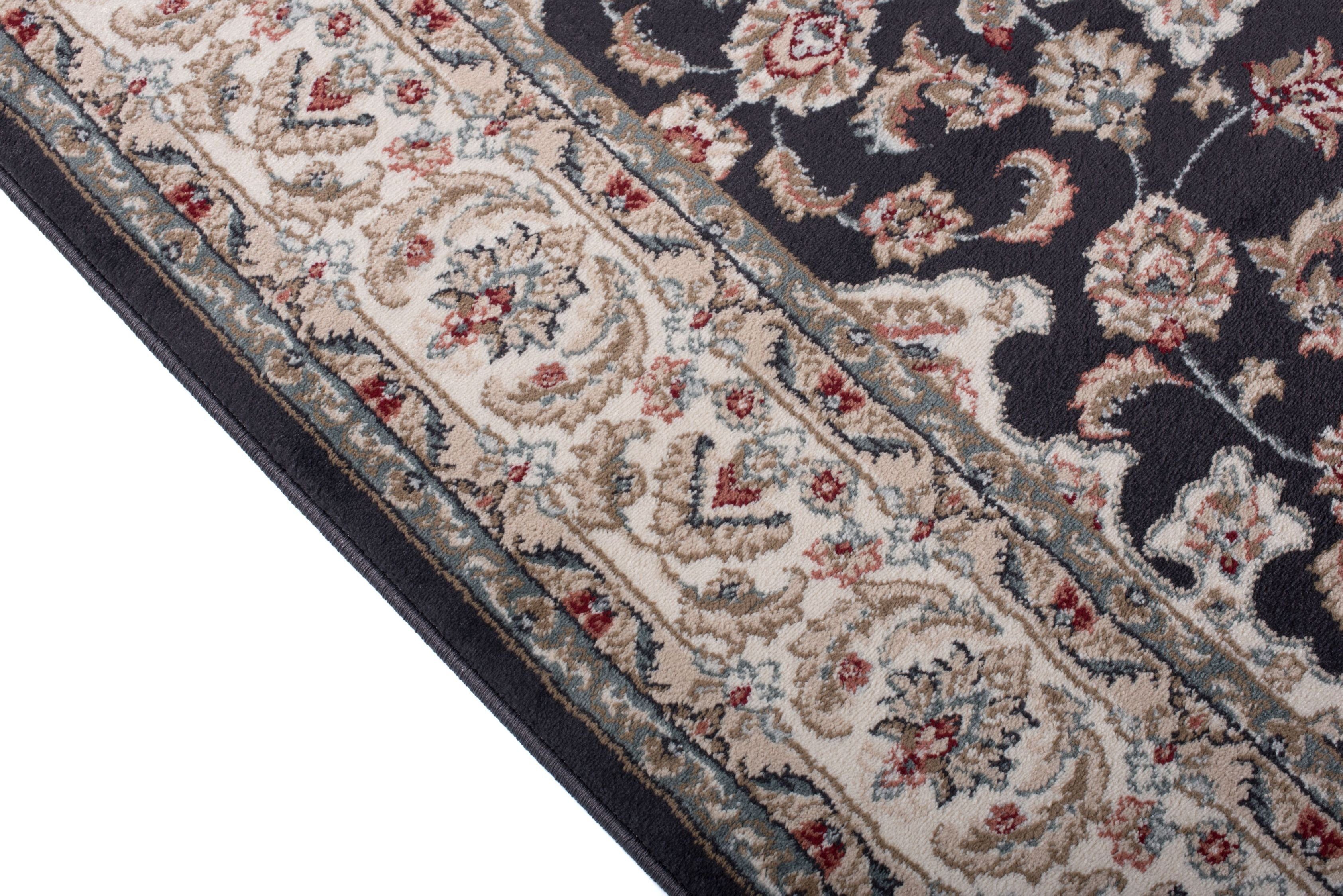 Oriente Geeignet Schwarz Traditioneller - für Teppich Orientteppich Teppich Orient cm, Fußbodenheizung, Wohnzimmerteppich Pflegeleicht, Mazovia, Beige, 100 60 x