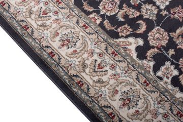 Orientteppich Oriente Teppich - Traditioneller Teppich Orient Schwarz Beige, Mazovia, 60 x 100 cm, Geeignet für Fußbodenheizung, Pflegeleicht, Wohnzimmerteppich