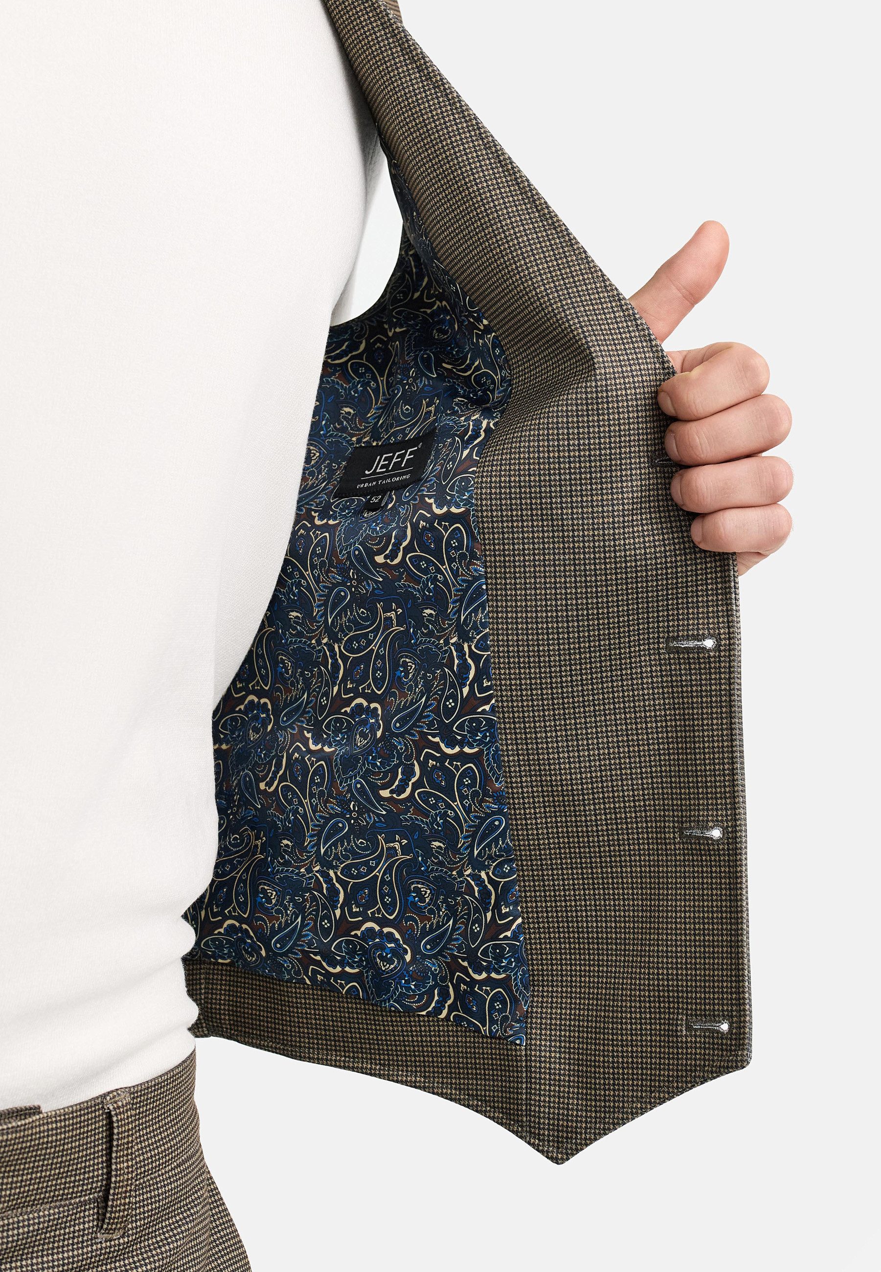 JEFF Anzugweste Herren JFChris Anzug Weste Herrenweste Elegante Weste im zeitlosen Design – Bild 4 von 5