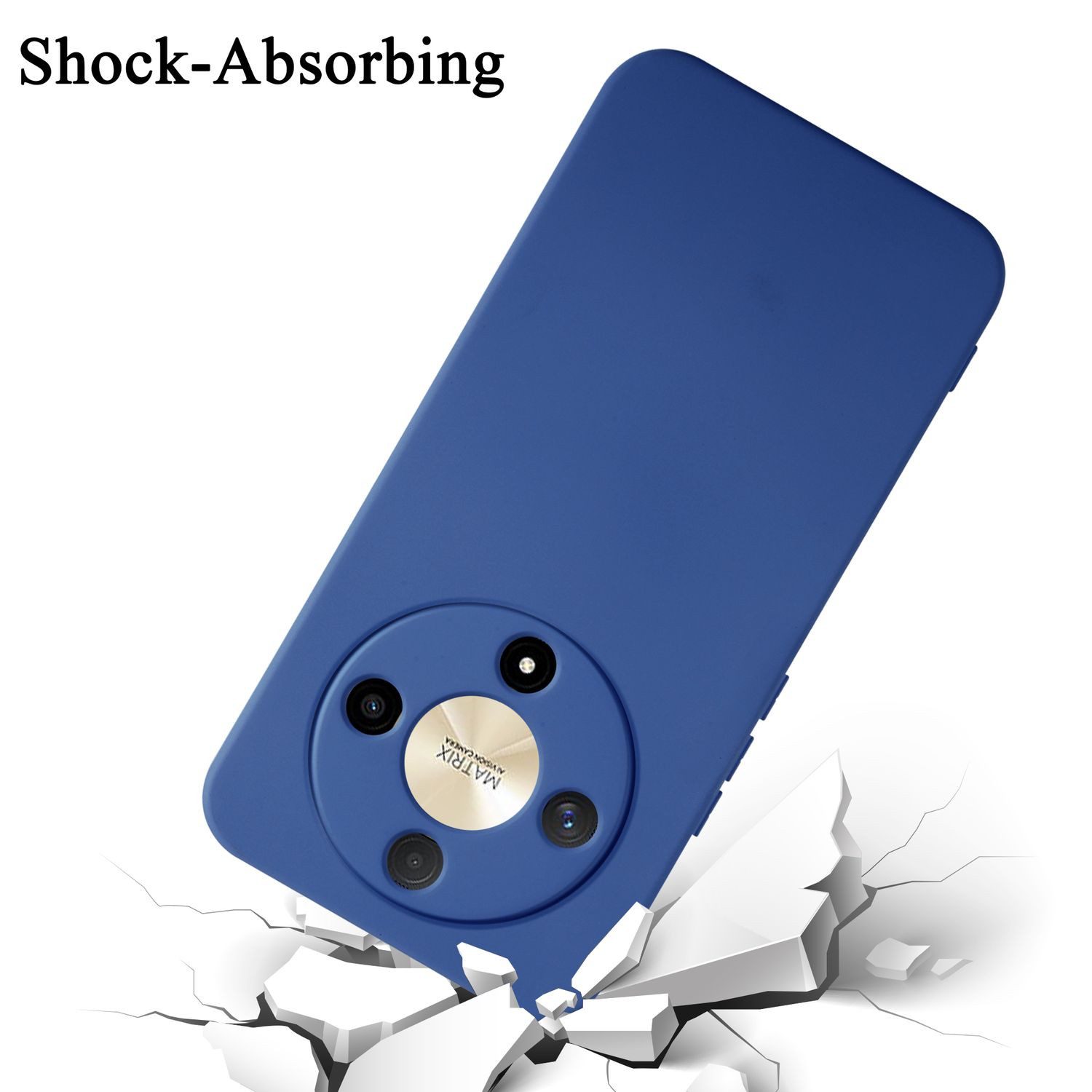 Cadorabo Handyhülle für Honor Magic 6 Lite 5G Hülle Honor Magic 6 Lite 5G, Flexible Hülle TPU Silikon Schutzhülle Back Cover Case