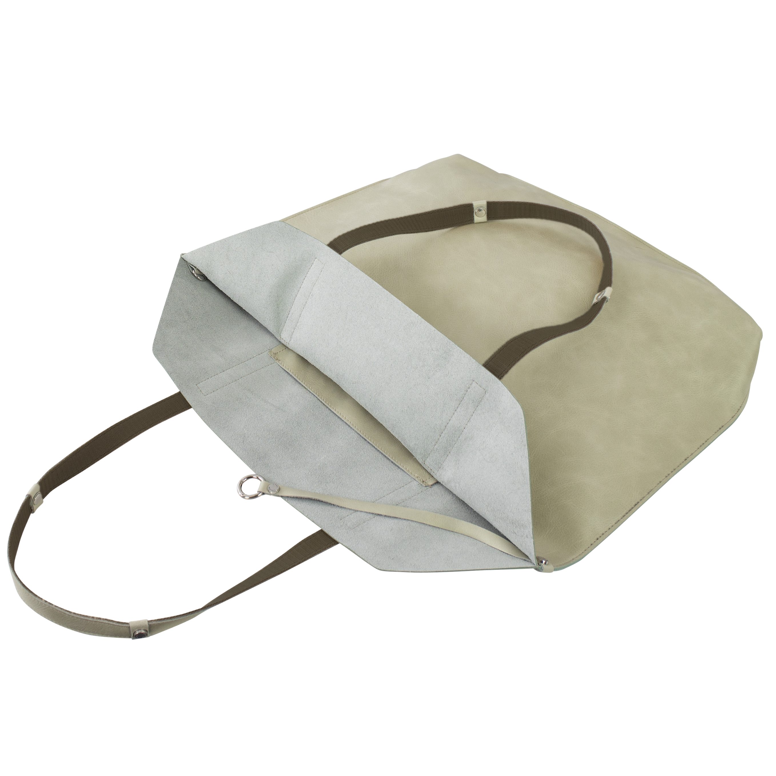 VOLKER LANG Shopper JILL, LB1 - Oberfläche: Vintage - Farbe: mint