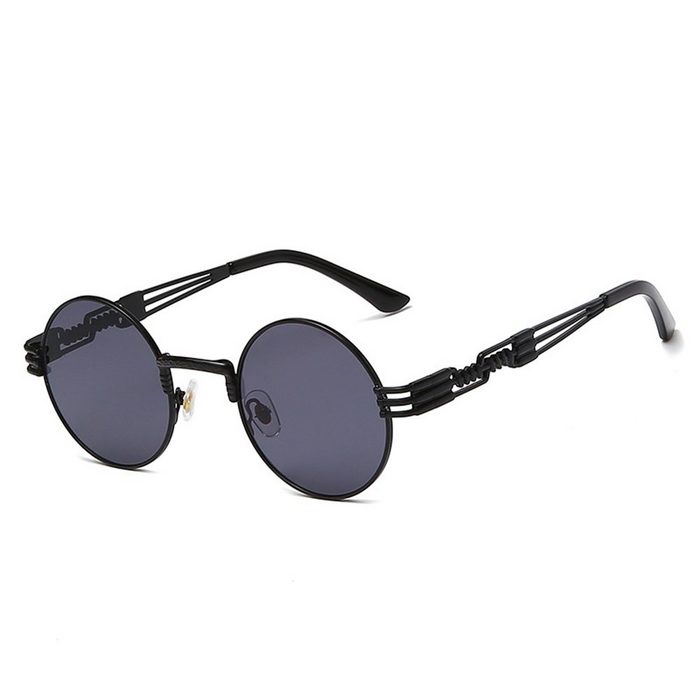Housruse Sonnenbrille Punk-Sonnenbrille Hohle Retro-Sonnenbrille UV-beständig