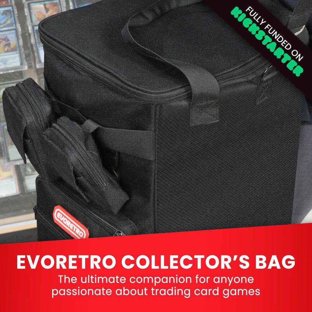 Evoretro Rucksack Evoretro Trading Card Rucksack Black