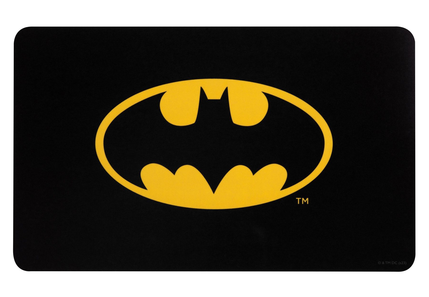 DC United Resopal Labels® Comics Frühstücksbrettchen, Frühstücksbrett Batman