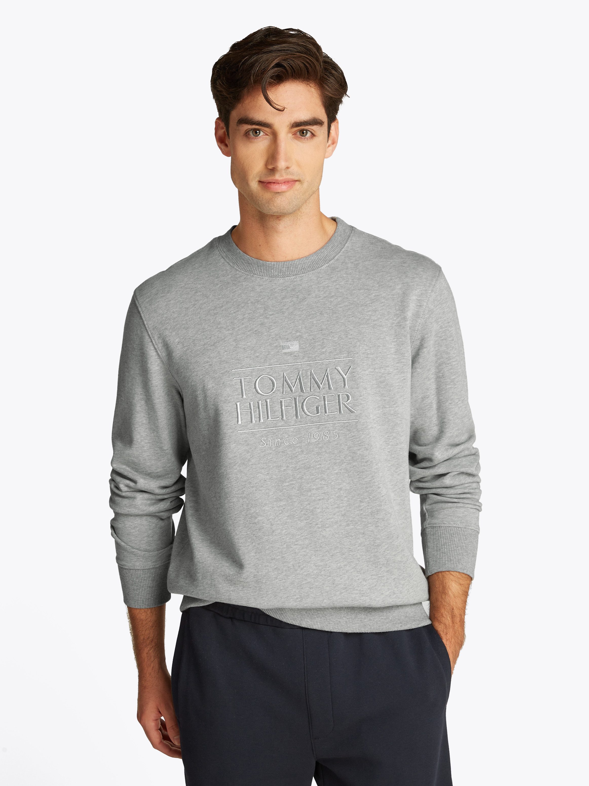 Tommy Hilfiger Sweatshirt HILFIGER EMBRO LOGO günstig online kaufen
