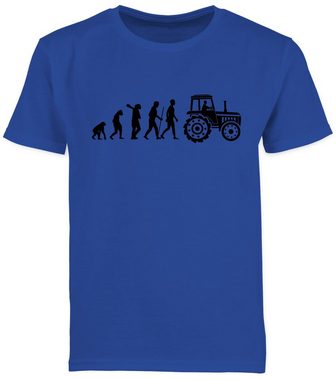 Shirtracer T-Shirt Evolution Traktor Traktor