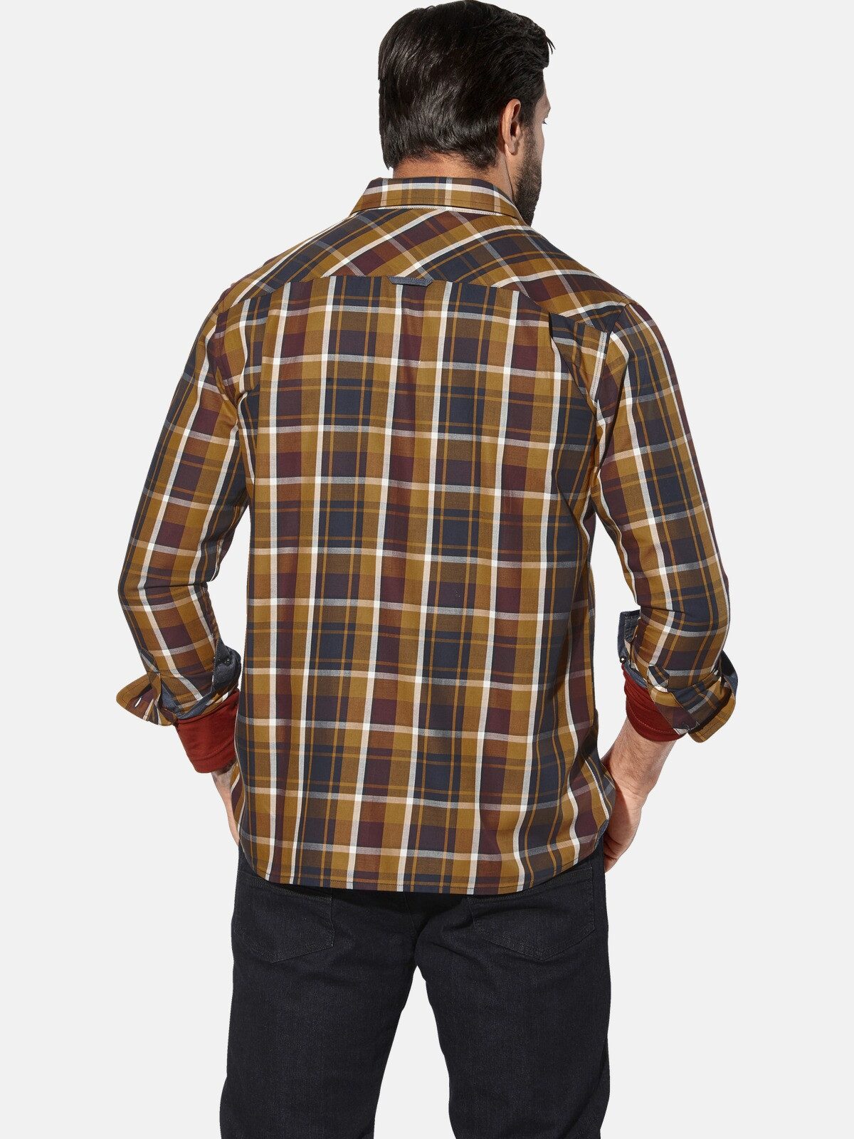 Jan Vanderstorm Langarmhemd OLAFVIK mit Brusttasche günstig online kaufen