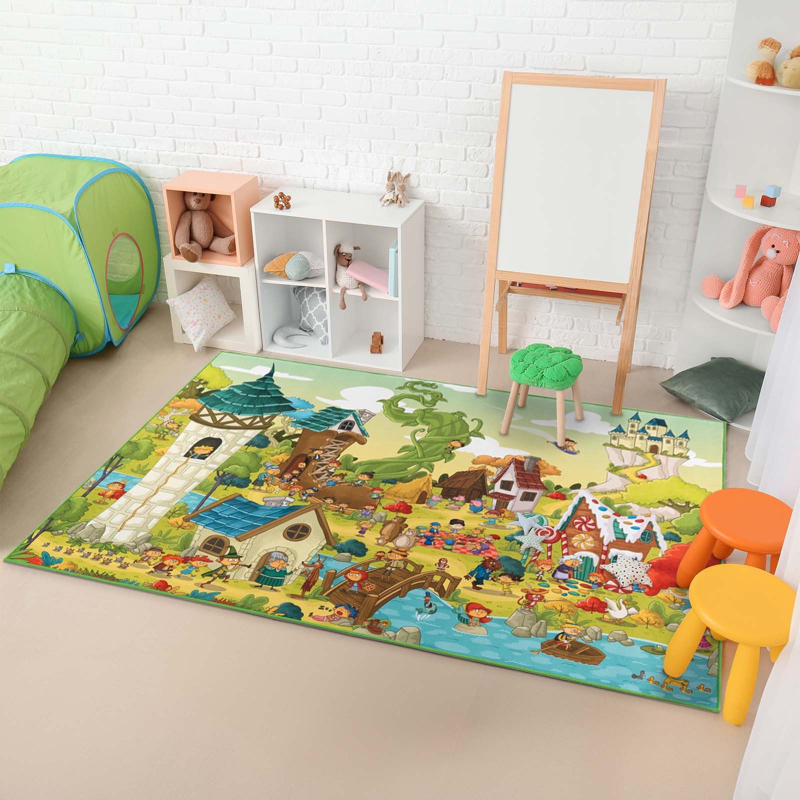TaraCarpet Kinderteppich Fresh Kids Märchen, rechteckig, günstig online kaufen