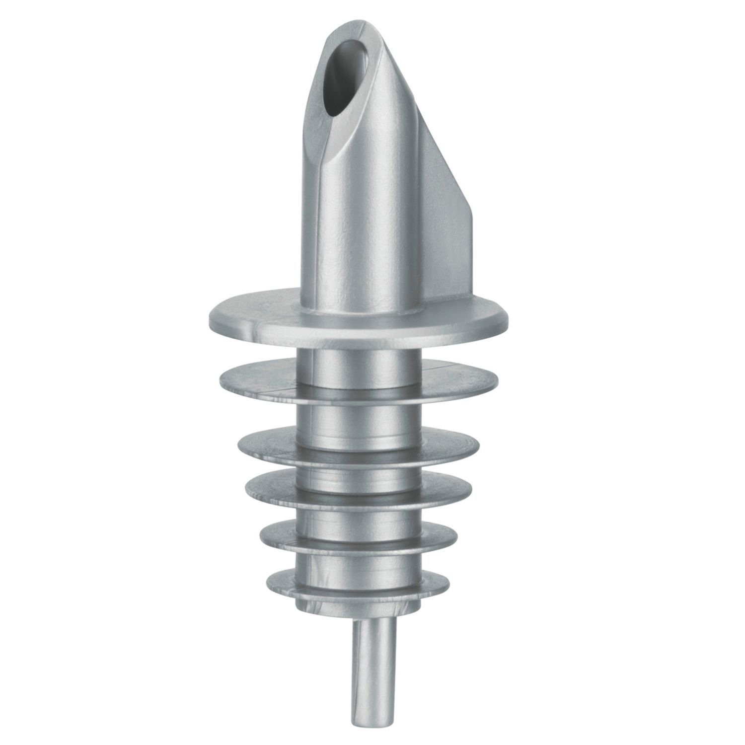 Flaschenausgießer Kunststoff-Ausgiesser für 0,5 - 1,5 lt. Flaschen - Silber -