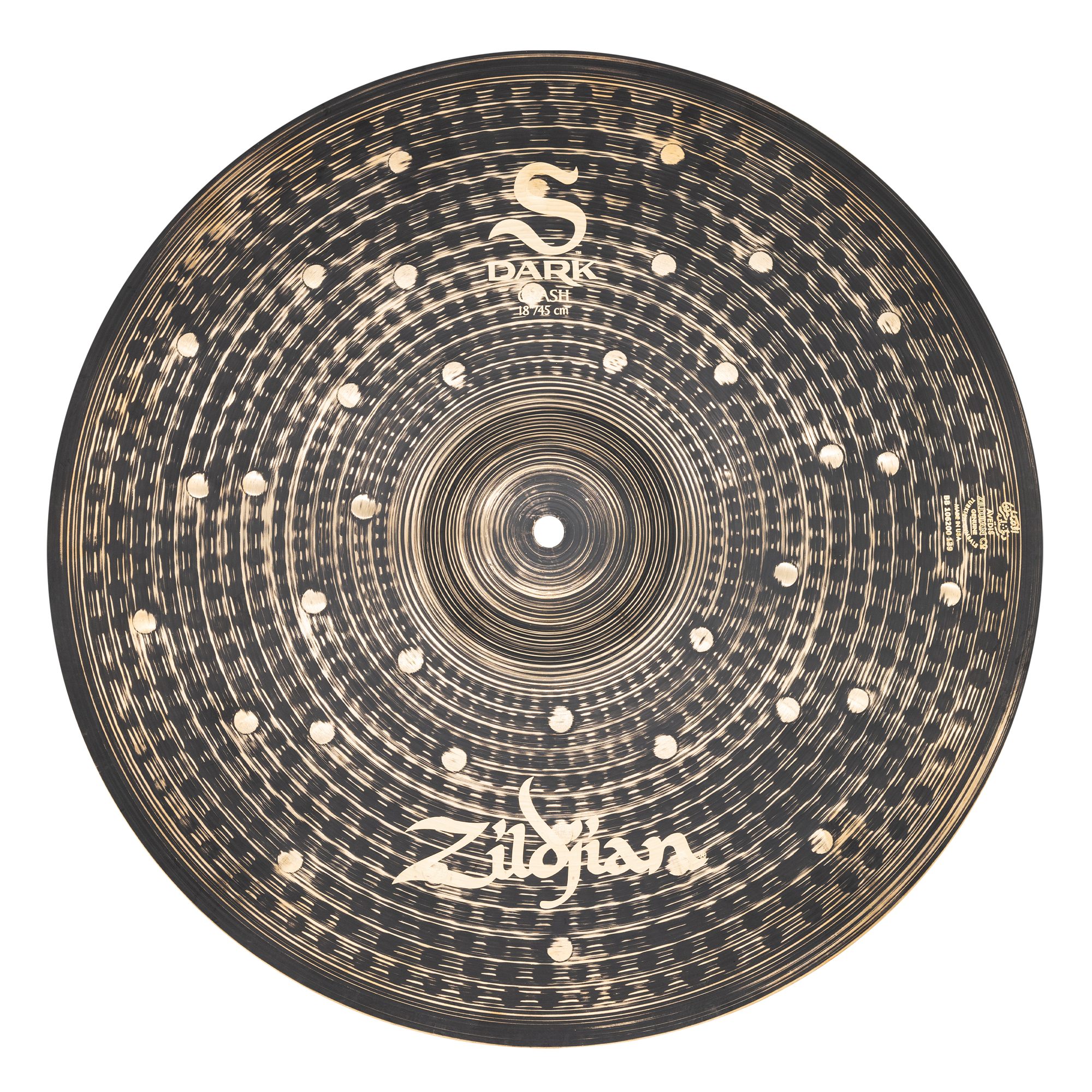 Zildjian Becken Zildjian Crash, S Family, 18", Dark Crash, brilliant