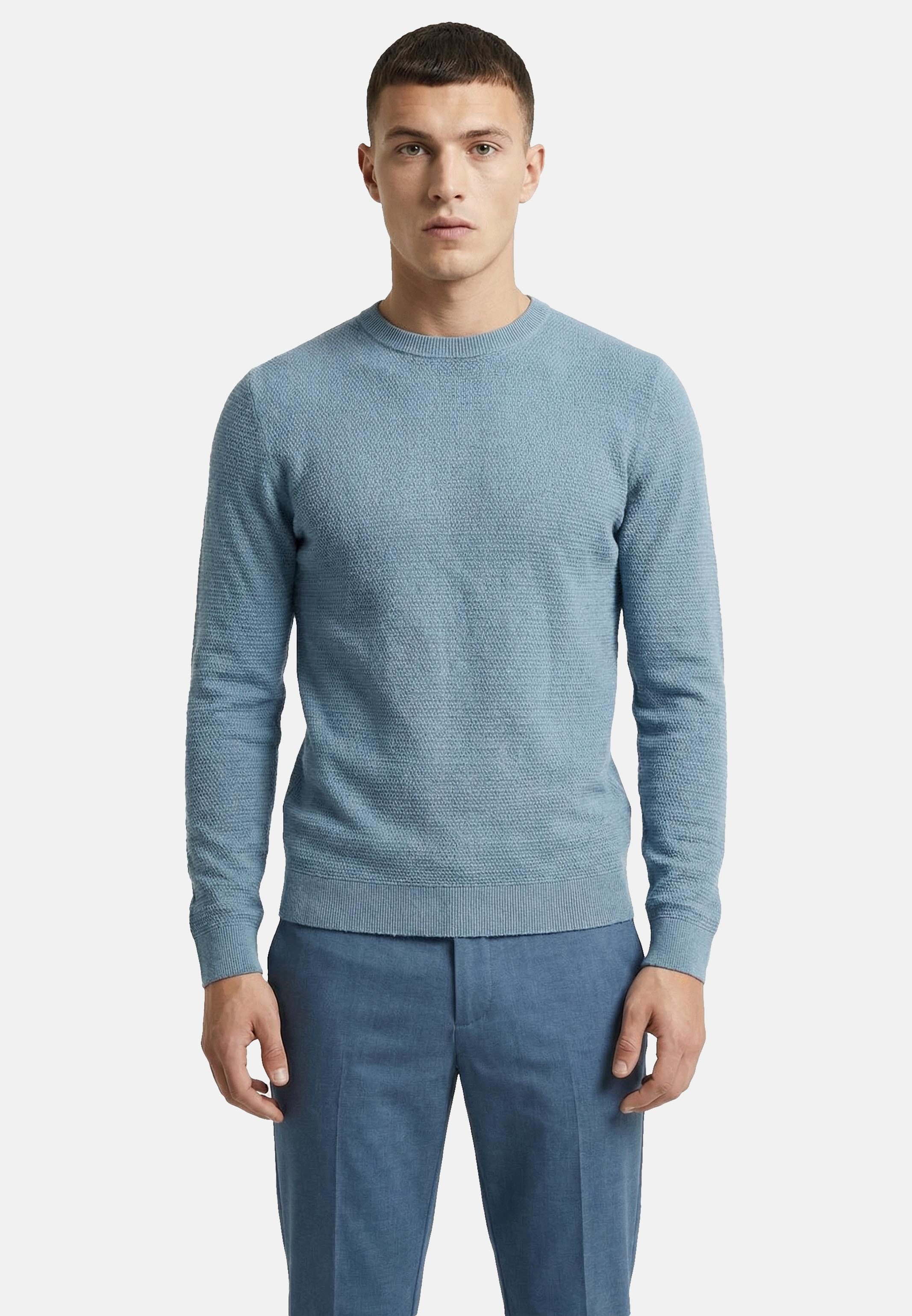 Jack & Jones Rundhalspullover Bluriley (1-tlg) Pullover - Baumwolle - Atmun günstig online kaufen