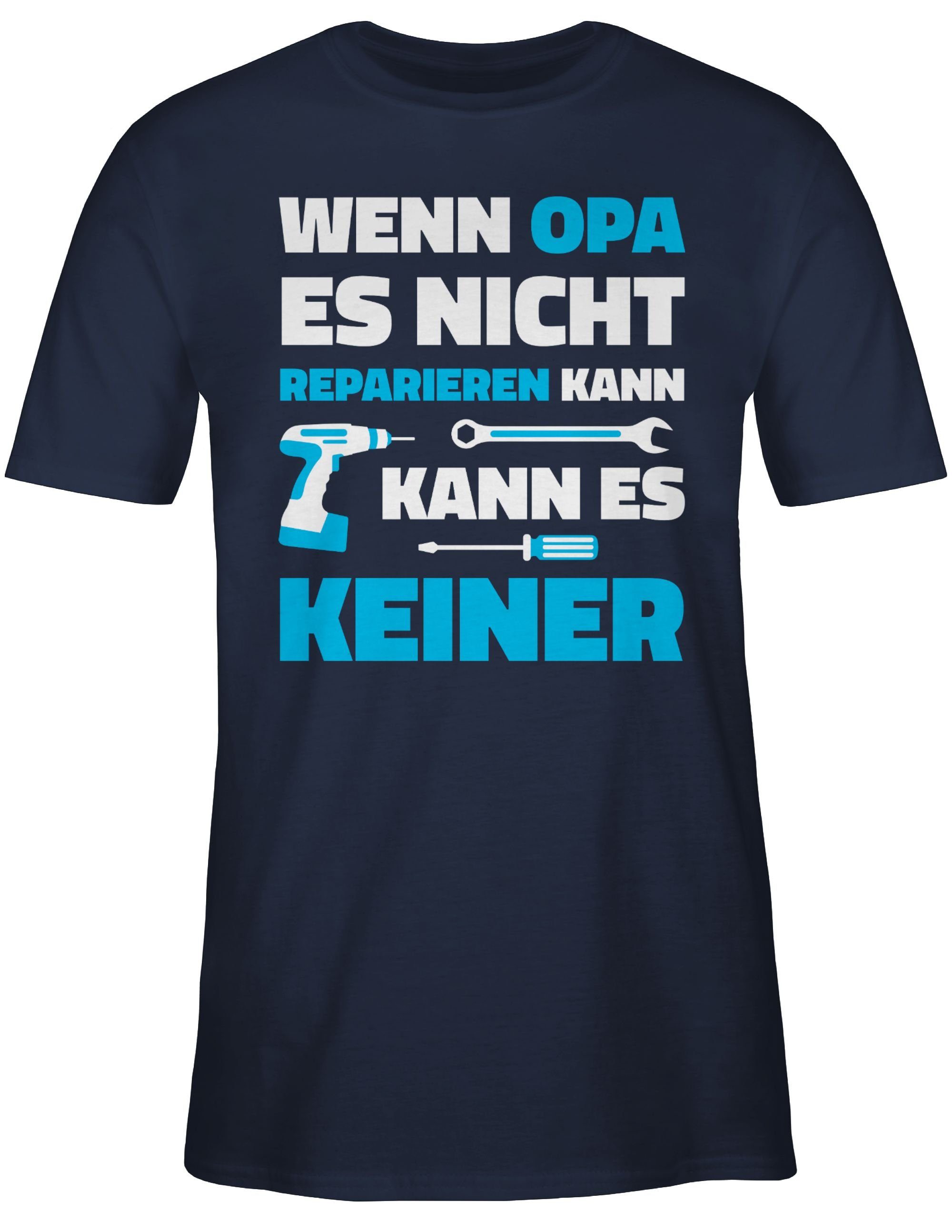 T-Shirt Wenn Opa es nicht reparieren kann