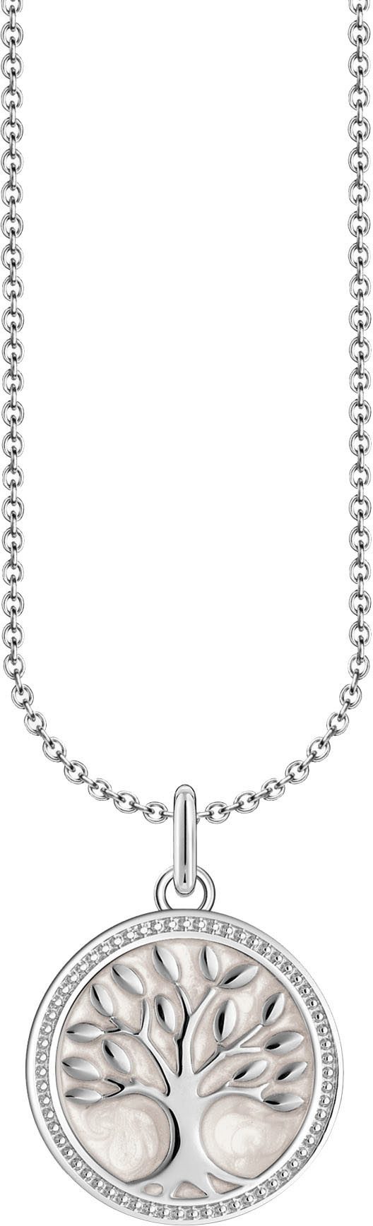 THOMAS SABO Kette mit Anhänger Tree-of-Love-Anhänger, KE2220-007-21-L45V, KE2220-427-39-L45V