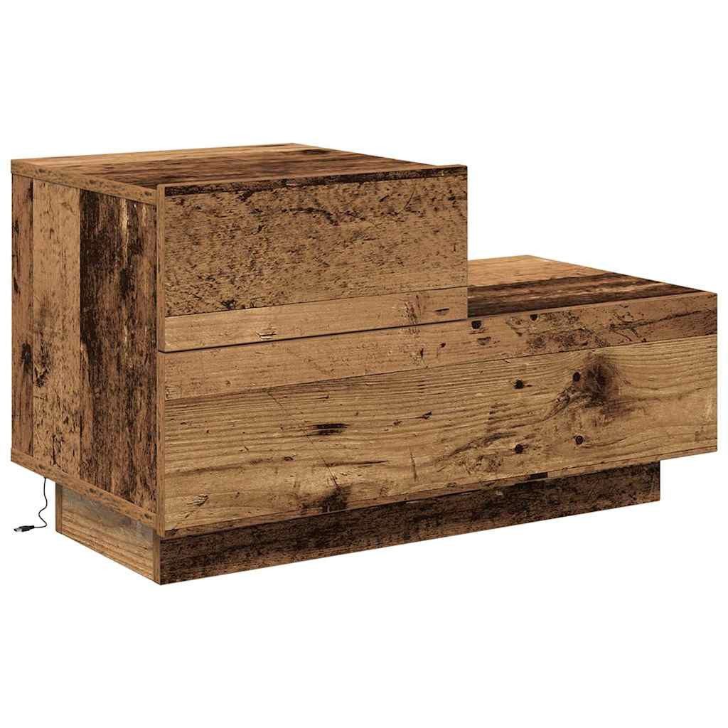 Nachttisch Nachttisch Altholz 70 x 36 x 40.5 cm Holzwerkstoff