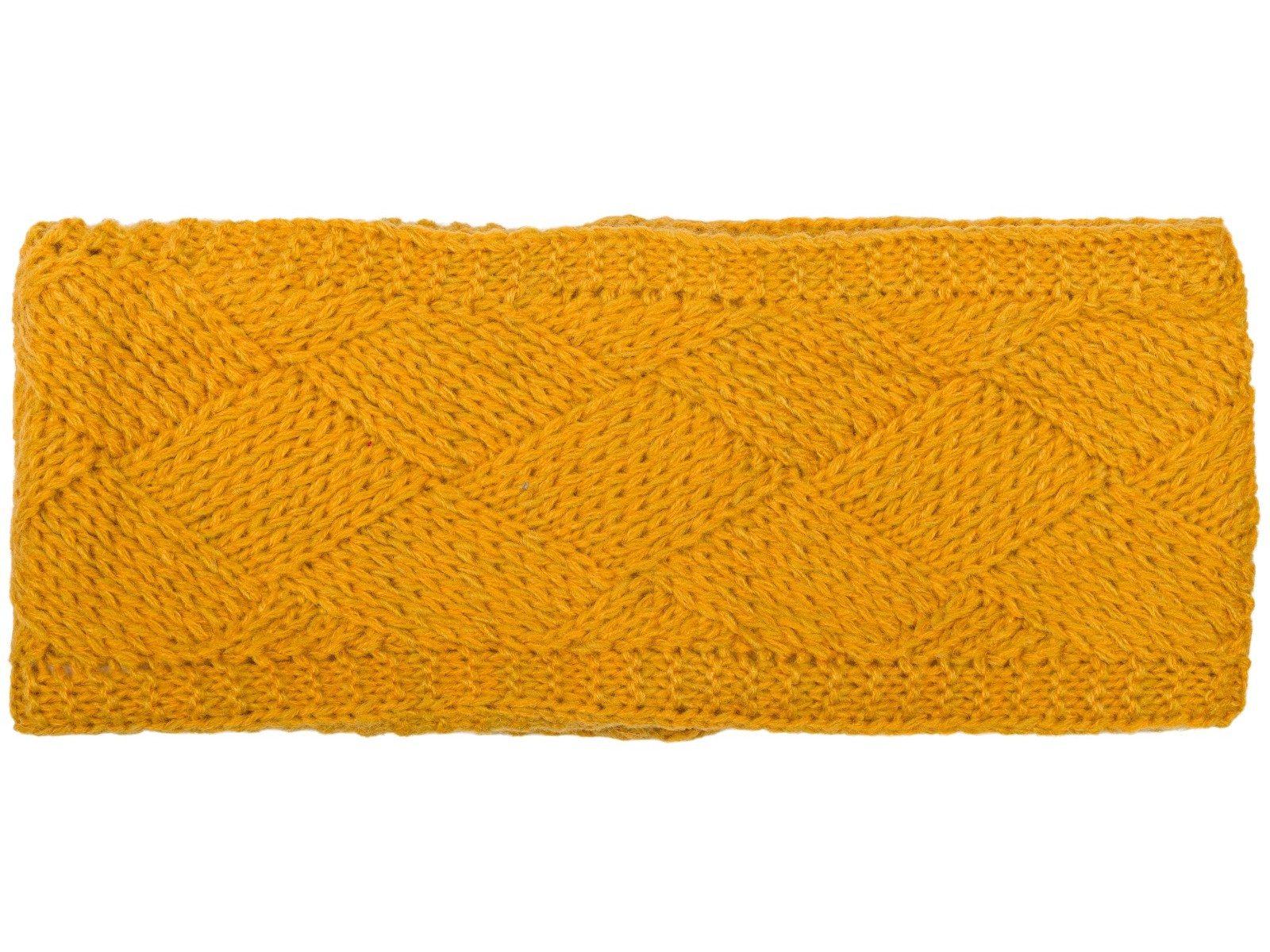 styleBREAKER Stirnband Strick Stirnband mit Rauten Muster (1-St)