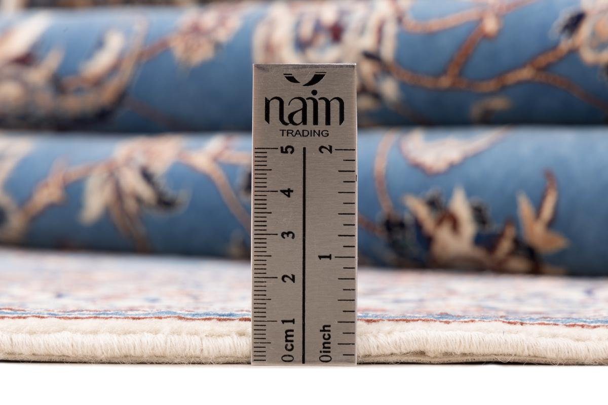 Orientteppich Nain 4La Höhe: Orientteppich Nain Handgeknüpfter rechteckig, 6 mm Perserteppich, Trading, 142x213 