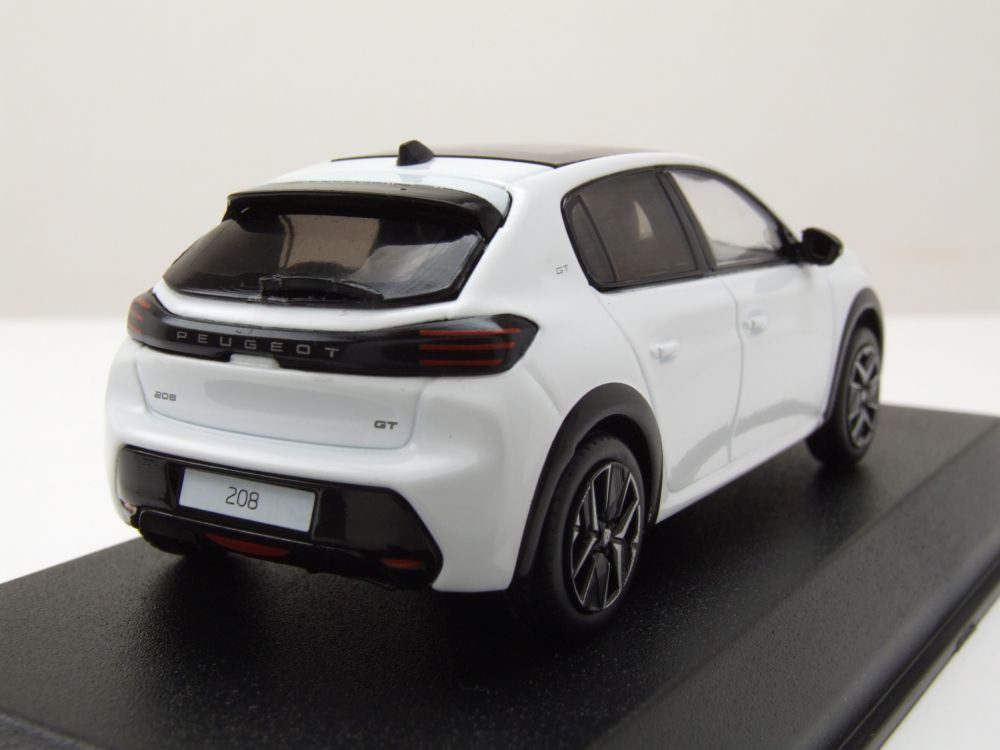 Norev Modellauto Peugeot 208 GT 2024 weiß, Maßstab 1:43