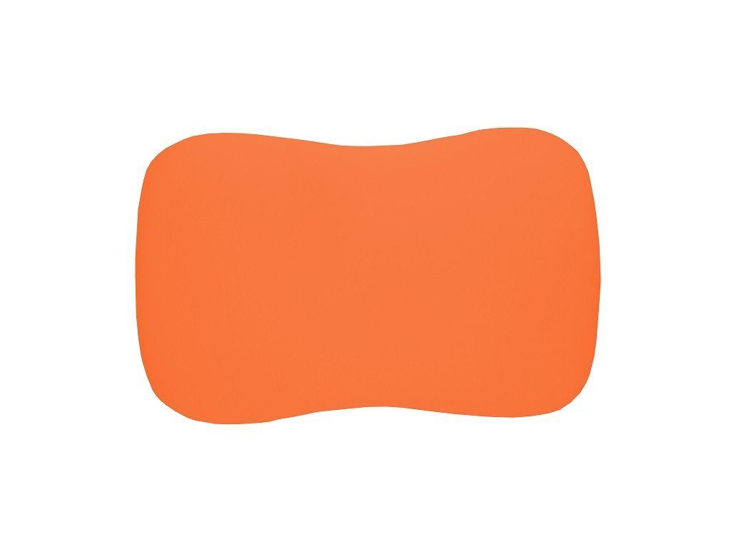 Spannumrandung, Kissenbezüge Swissflex 100% (1 SF10 Baumwolle, aus Made Nackenstützkissen, mit hochwertigem Orange Stück), Doppel-Jersey, DUKAL in Germany