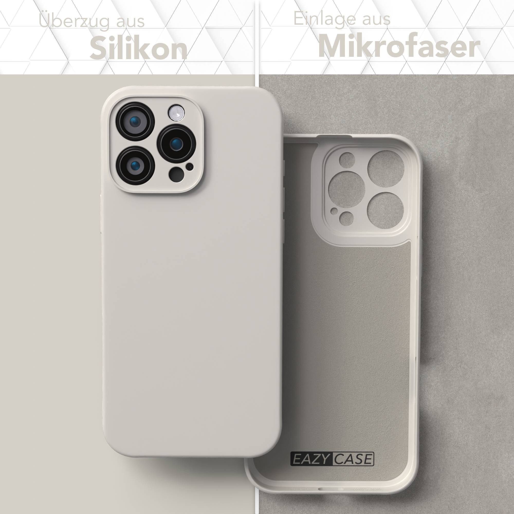 EAZY CASE Handyhülle für Apple iPhone 16 Pro Max Hülle Silikon 6,9 Zoll, Bumper Case Matt Slimcover Silikonschutzhülle elastisch Polarstern – Bild 3 von 5
