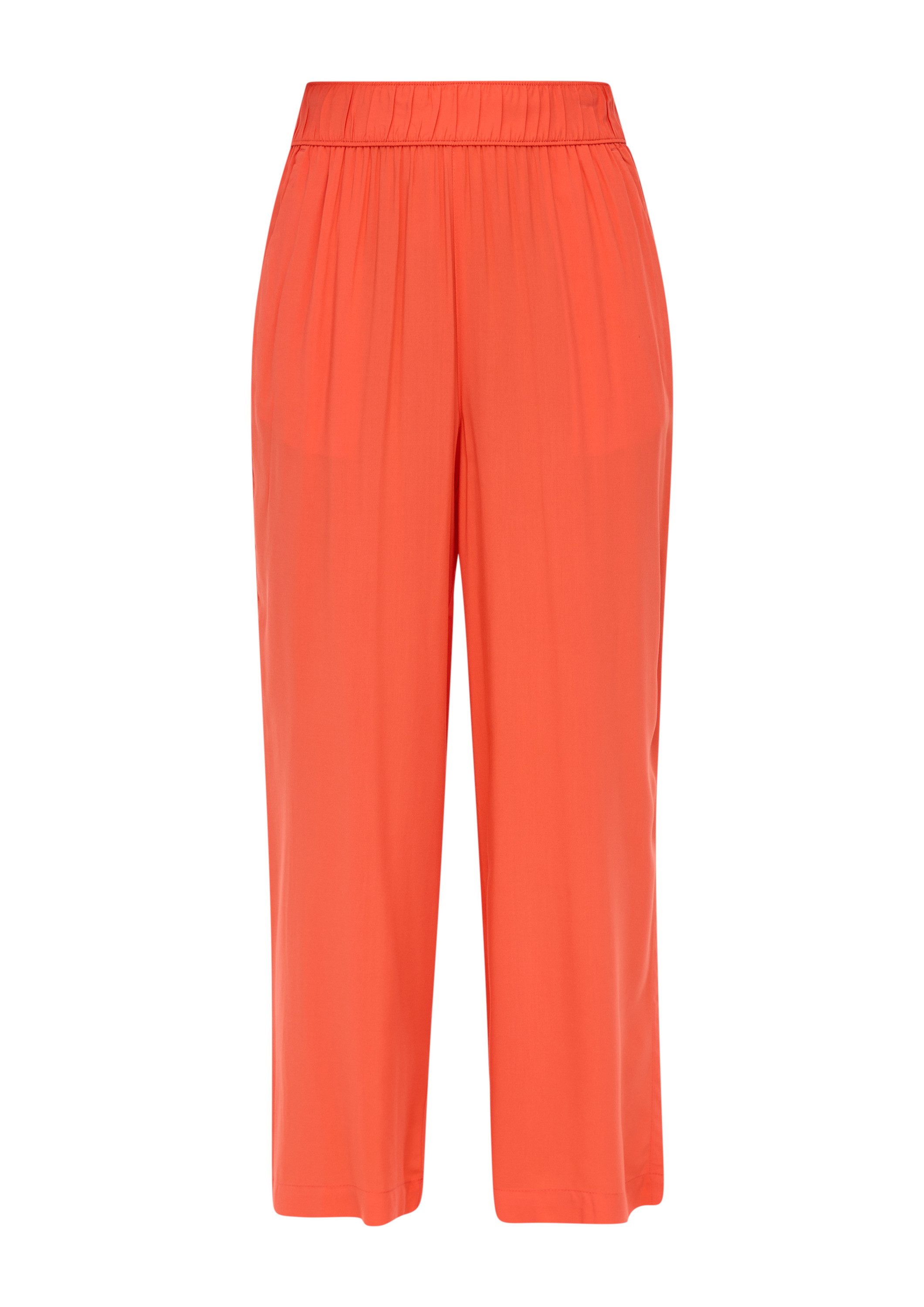 s.Oliver Culotte Hose Relaxed: Culotte aus Viskose