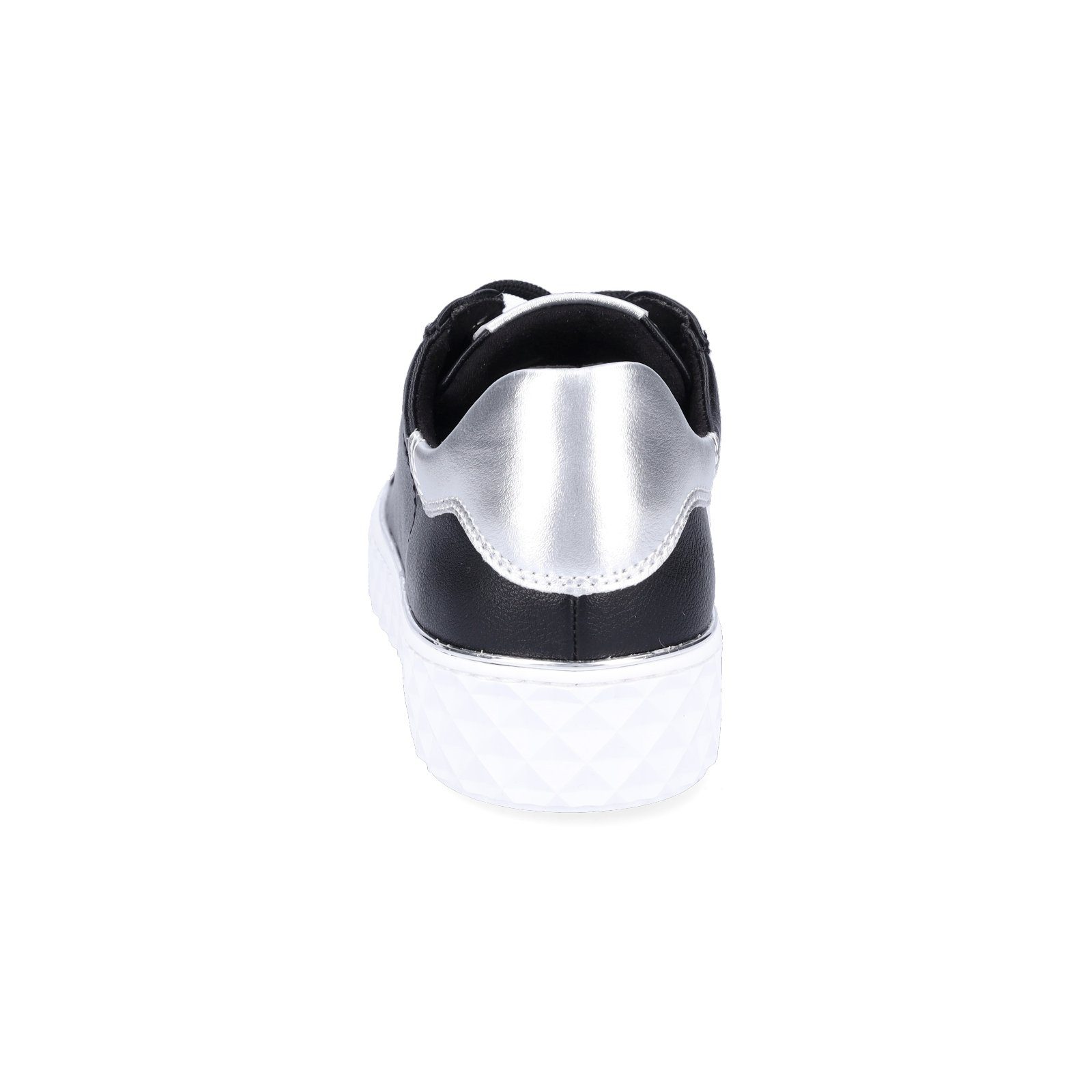 MARCO TOZZI Marco Tozzi Damen Sneaker schwarz silber Sneaker