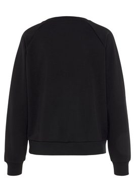 Buffalo Sweater mit Foildruck, Loungewear, Loungeanzug