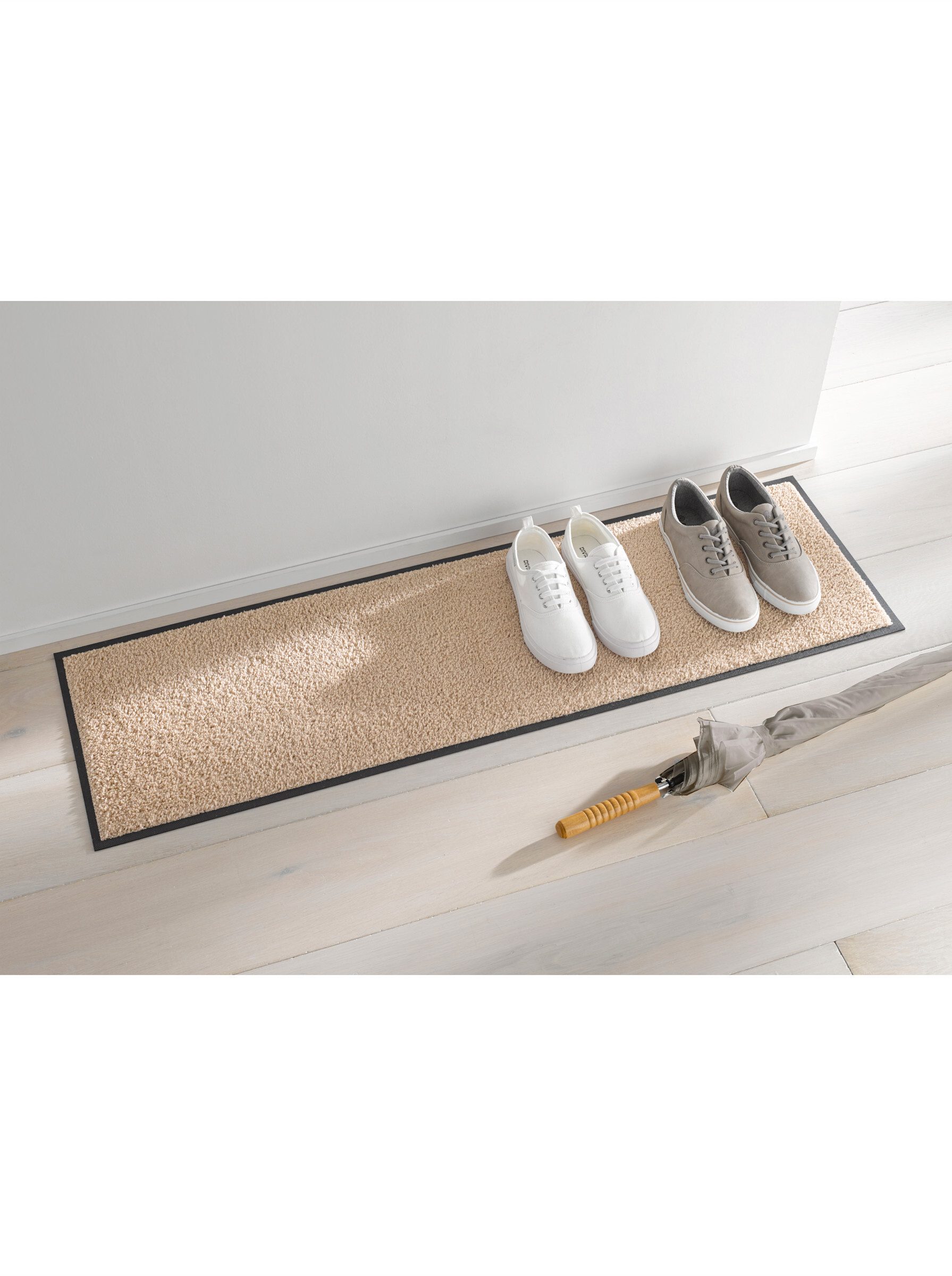 wash+dry by Kleen-Tex Fußmatte "Trend Uni, Schmutzfangmatte, waschbar" rech günstig online kaufen