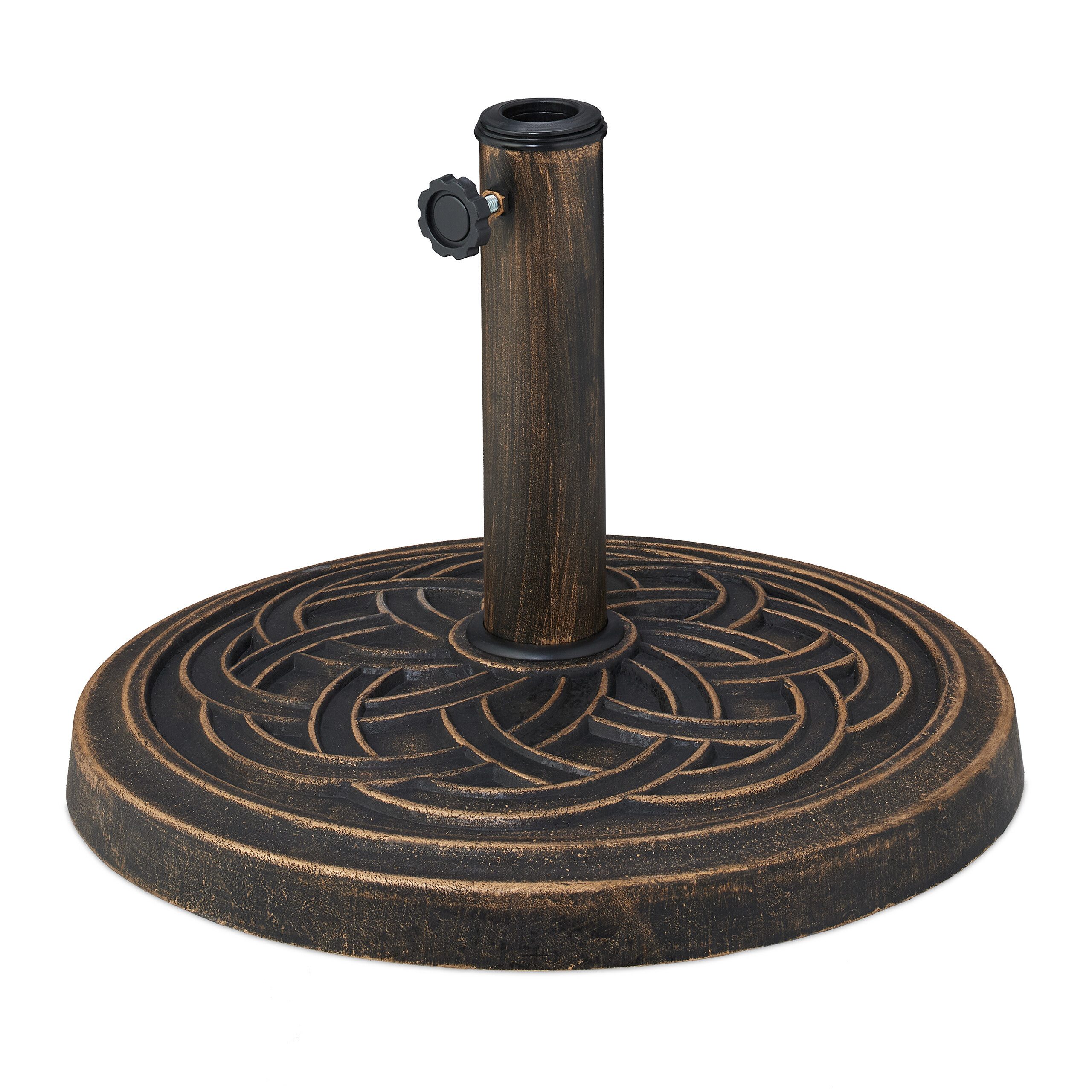 relaxdays Schirmhalter Schirmständer Sonnenschirm