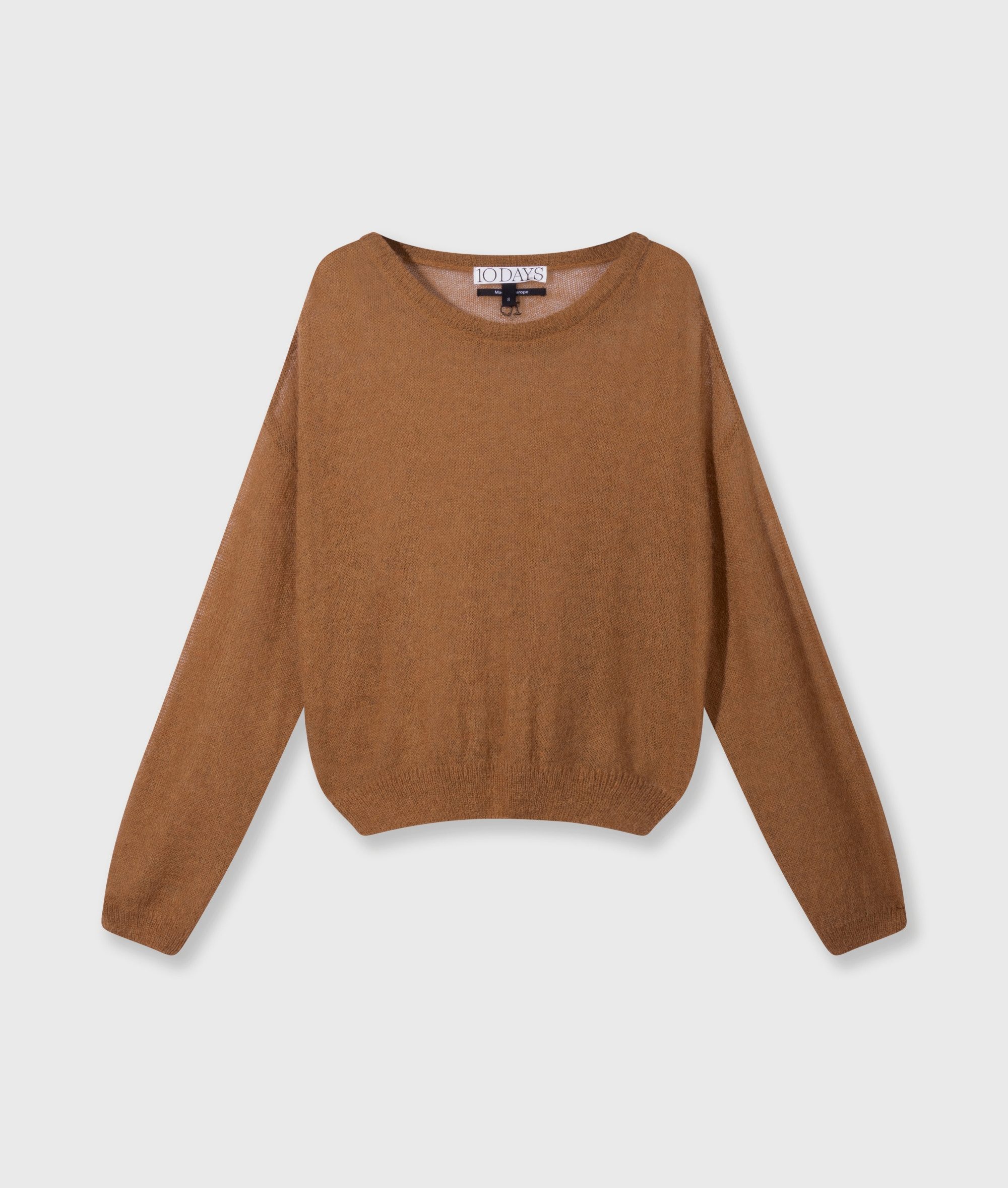 10DAYS Rundhalspullover thin knit sweater günstig online kaufen