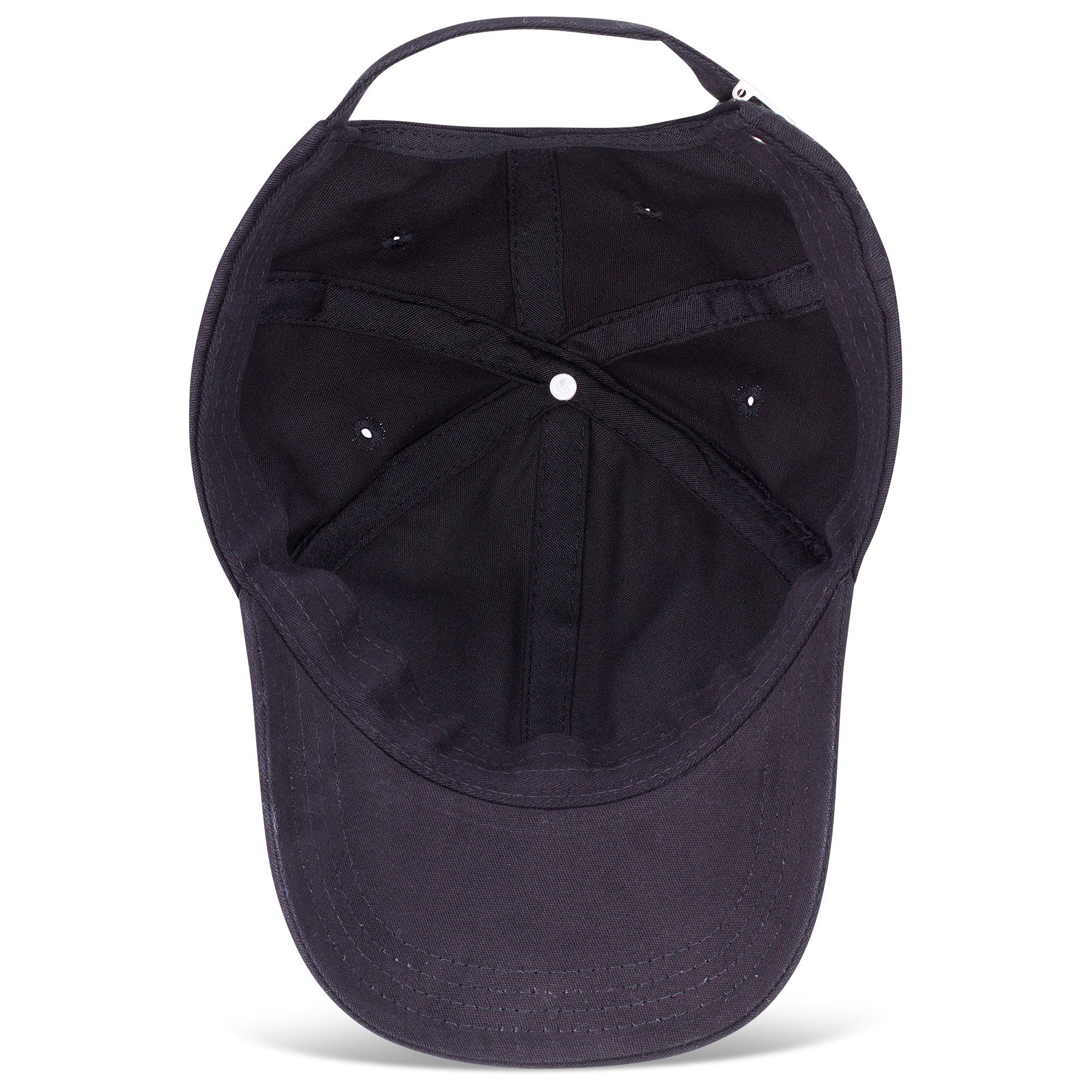Stick Sportwear Größen Logo Baseball Verstellbar schwarz Universum Cap