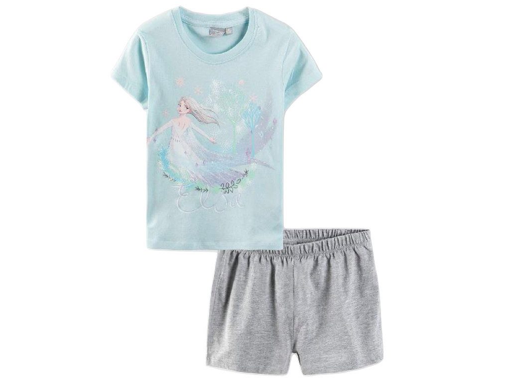 Disney Frozen Shorty kurzer Pyjama Die Eiskönigin - völlig unverfroren