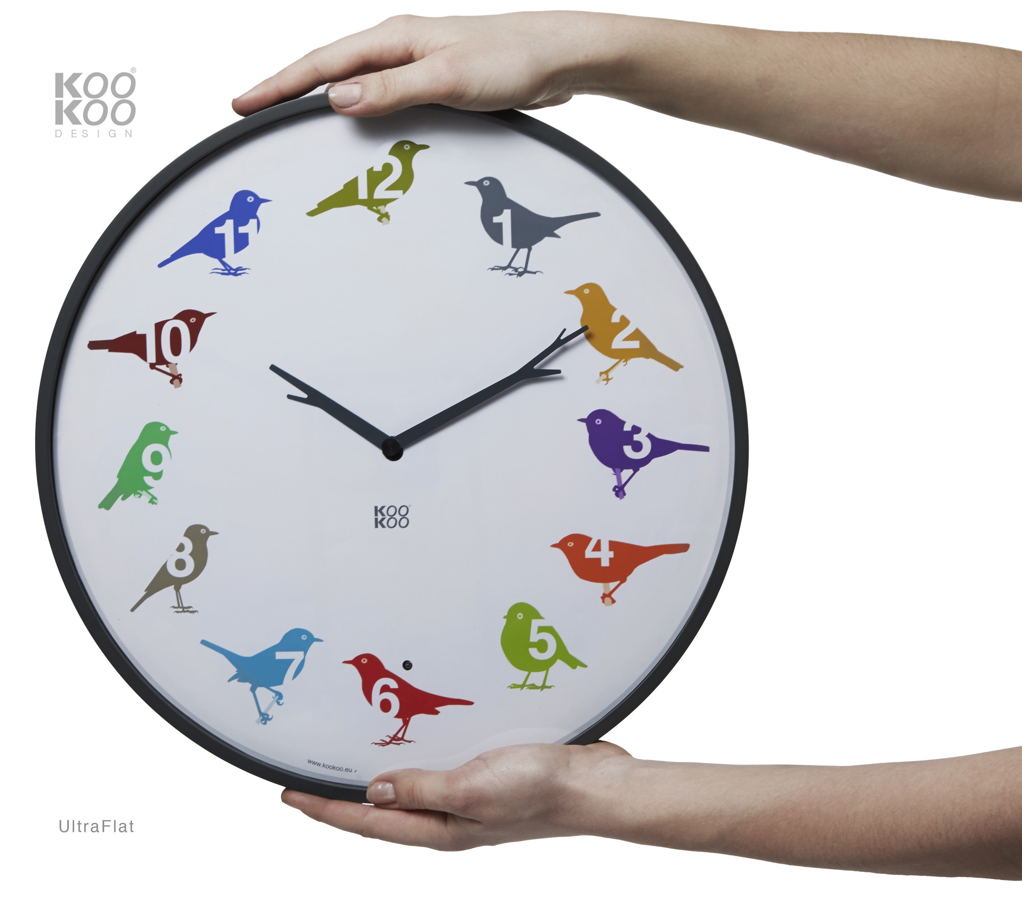 KOOKOO Wanduhr UltraFlat