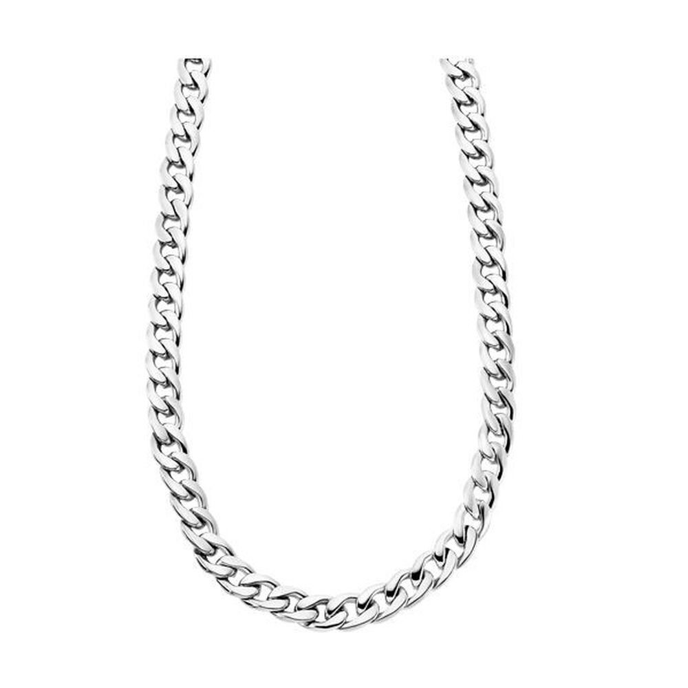 Lotus Edelstahlkette Lotus Herrenhalsban...