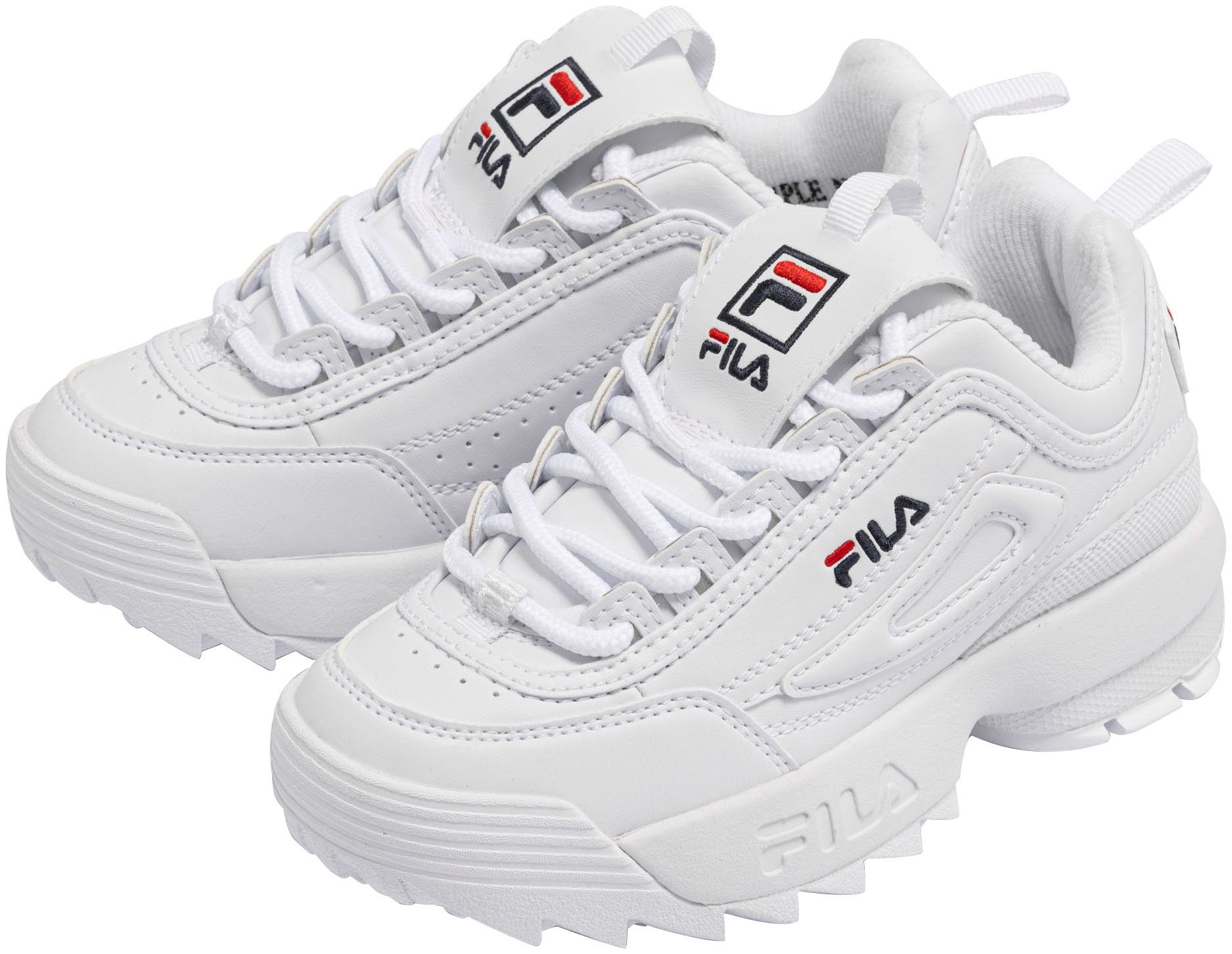 Fila DISRUPTOR teens Sneaker weiß