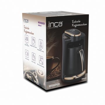 INCA Mokkamaschine IKM-01 Türkischer Kaffeemaschine Mokka 400W, 0.25l Kaffeekanne