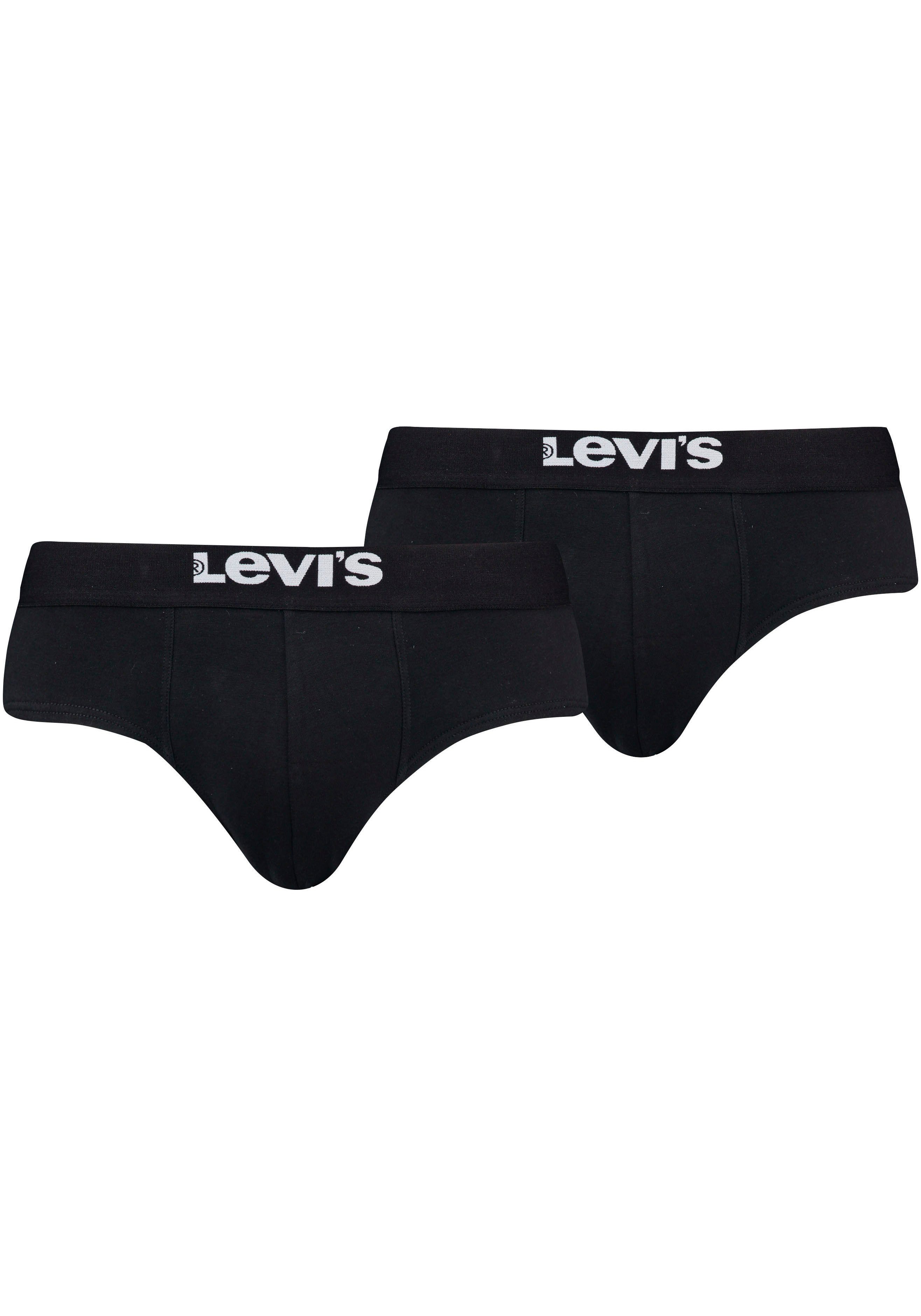 Slip LEVIS MEN SOLID BASIC BRIEF ORG CO 2P