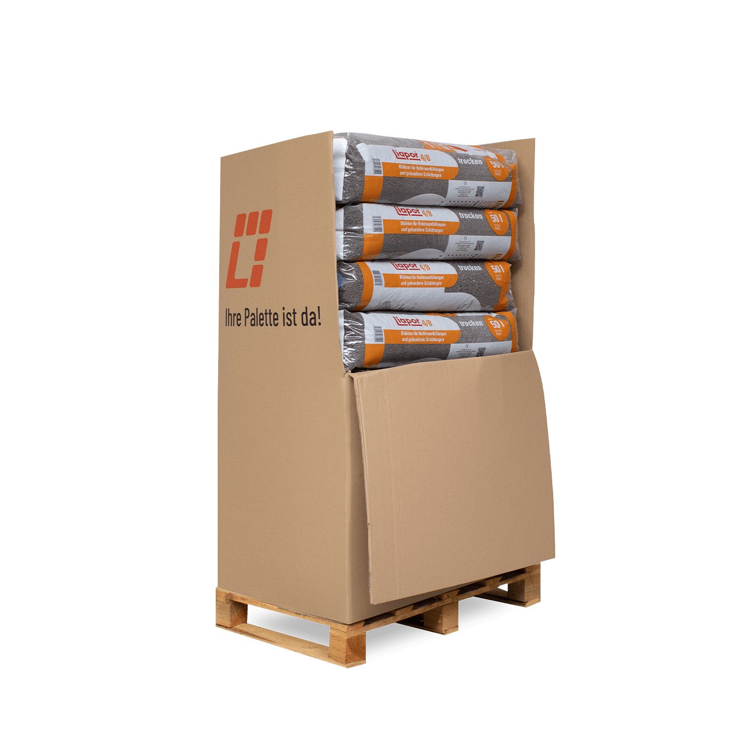 Blähton Fein Schüttung, (Palette, 13-St)