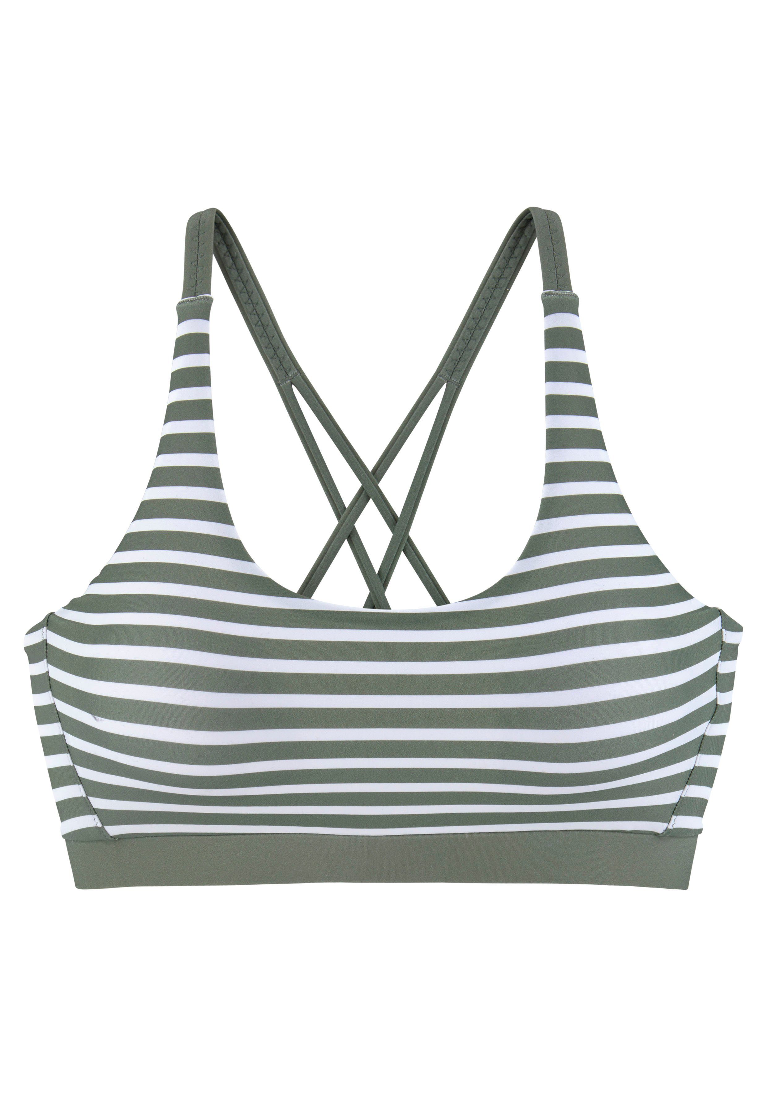 Venice Beach Bustier-Bikini-Top Summer, mit gerkreuzten Trägern