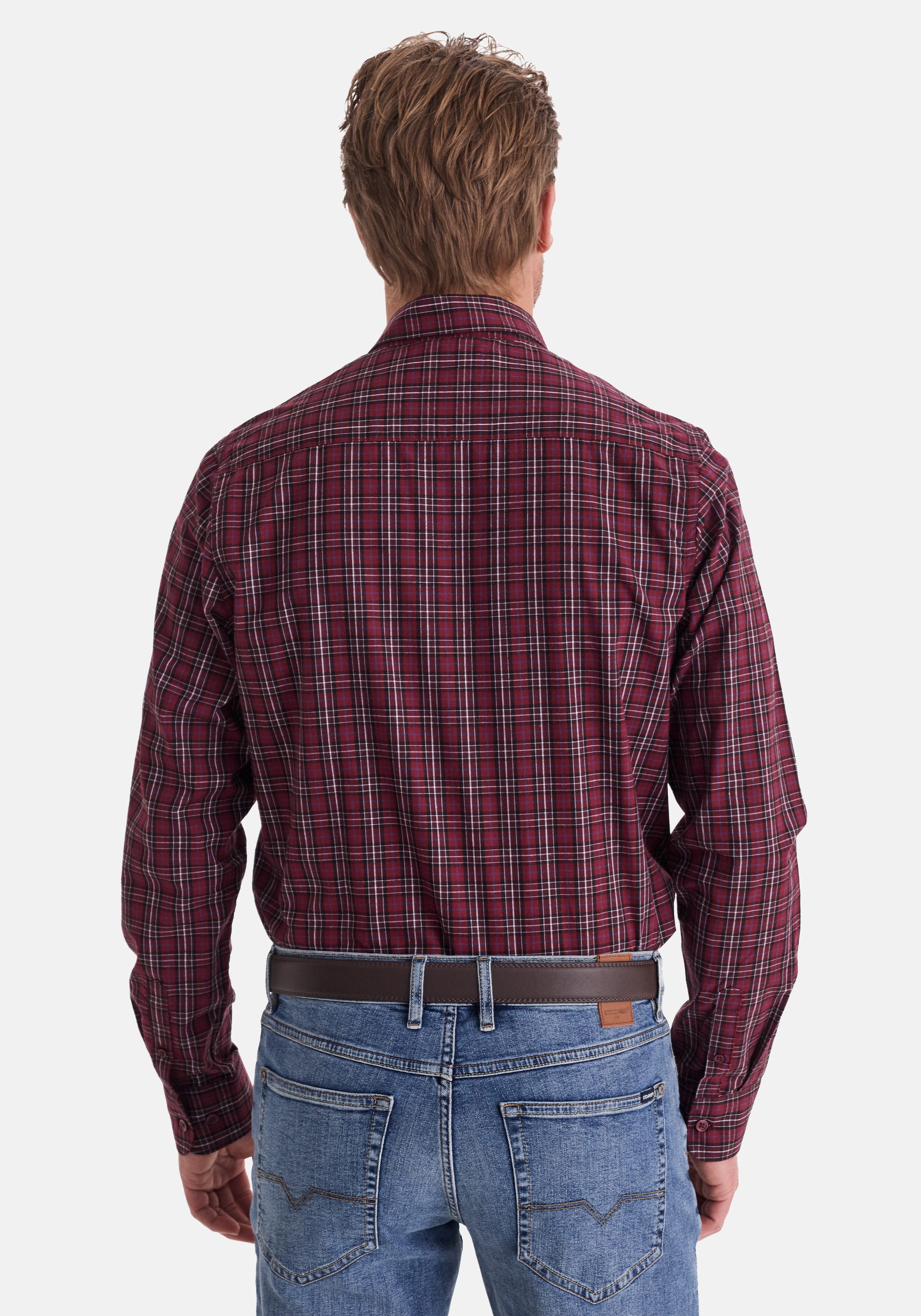 Stooker Men Langarmhemd HUGH Hemd Modern Kent Langarm Hemd Modern Kent Langarm für Herren – Bild 2 von 3