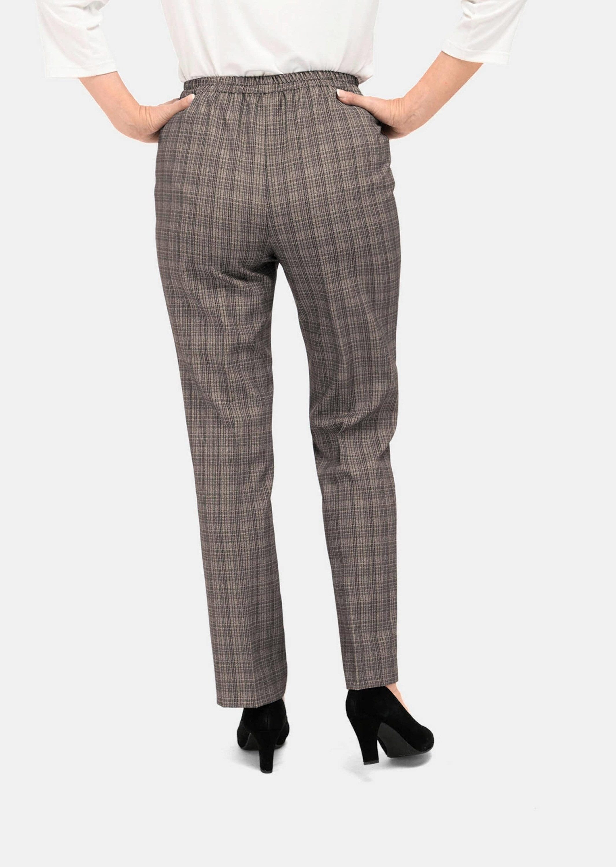 GOLDNER Schlupfhose Kurzgröße: Re-fresh Karoschlupfhose günstig online kaufen